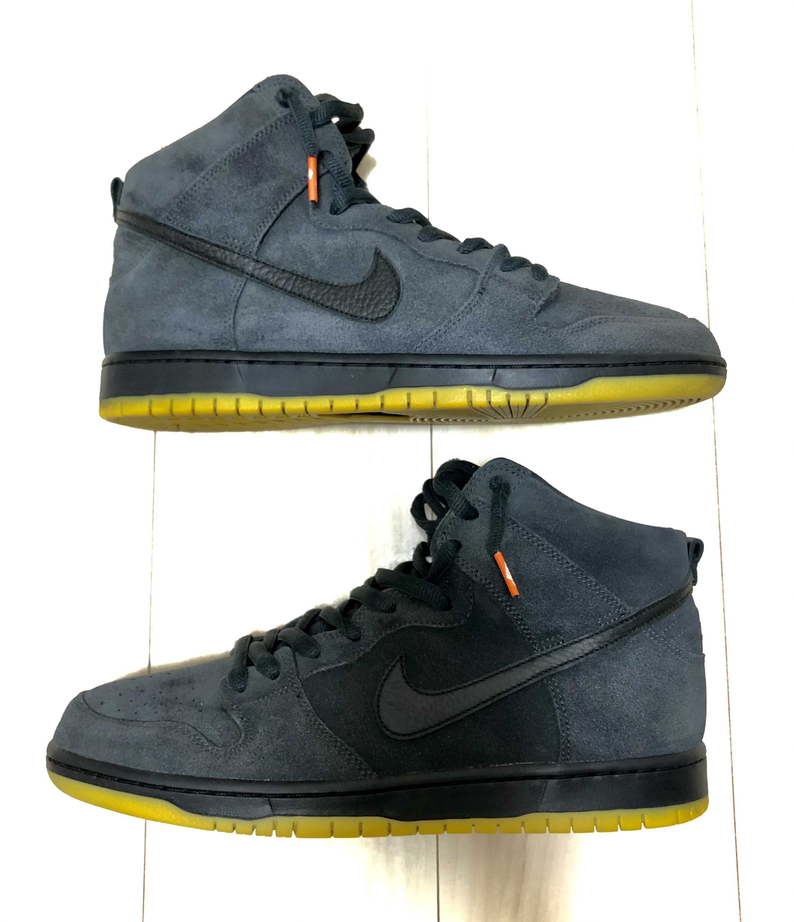 Nike SB Dunk High Orange Label "Dark Grey" 