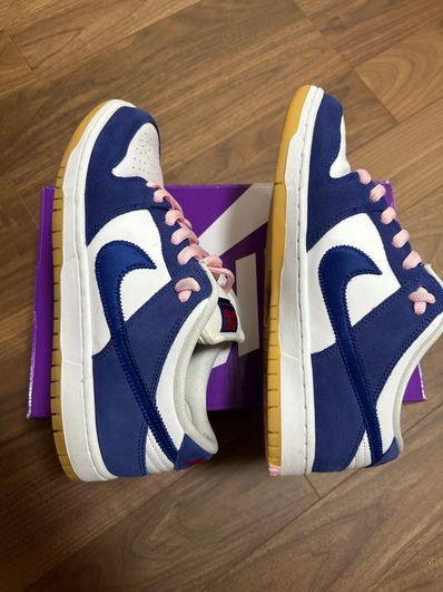 Nike SB Dunk Low "Los Angeles Dodgers/Deep Royal Blue"