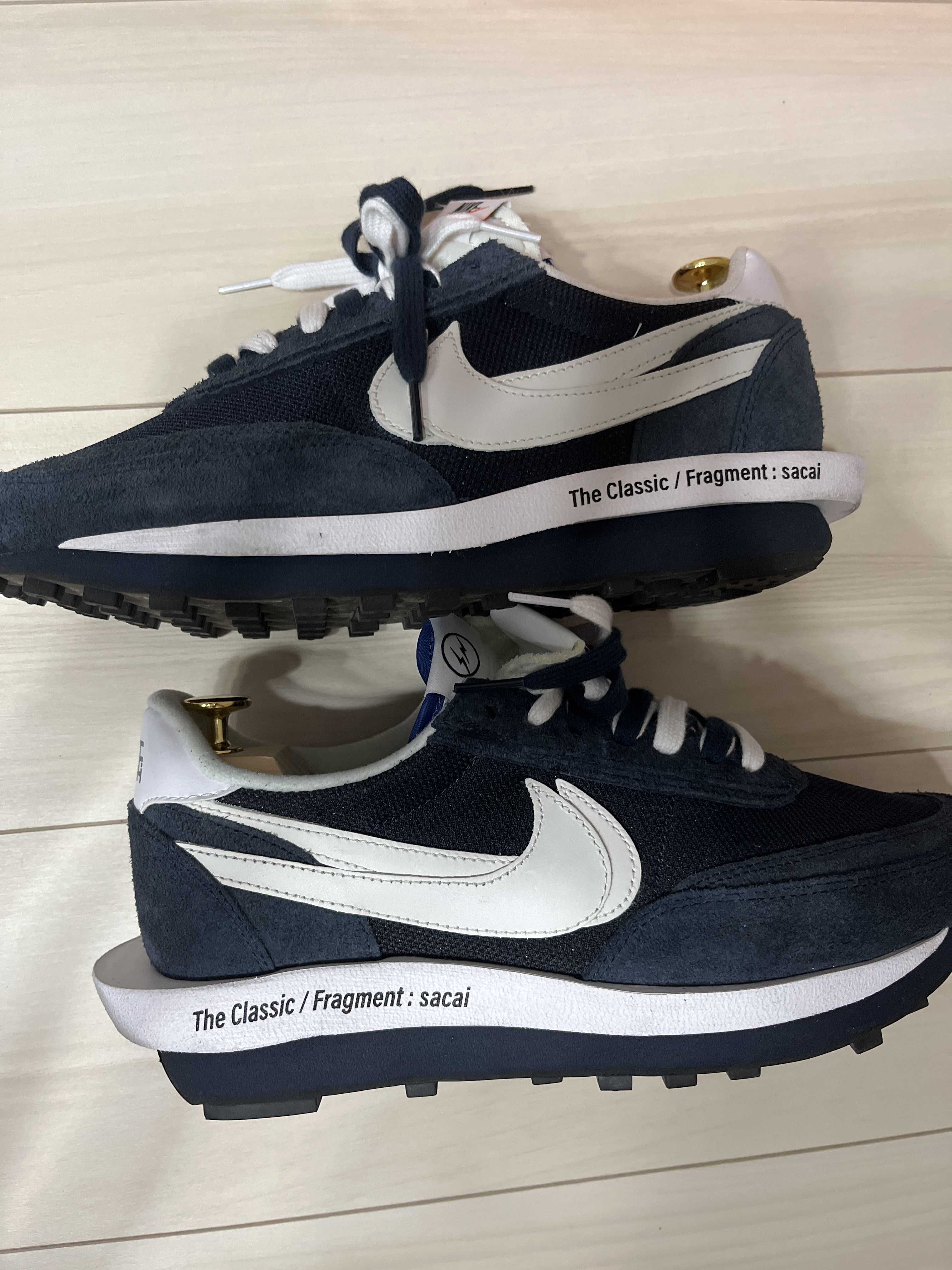 Fragment × sacai × Nike LD Waffle "Blackended Blue"