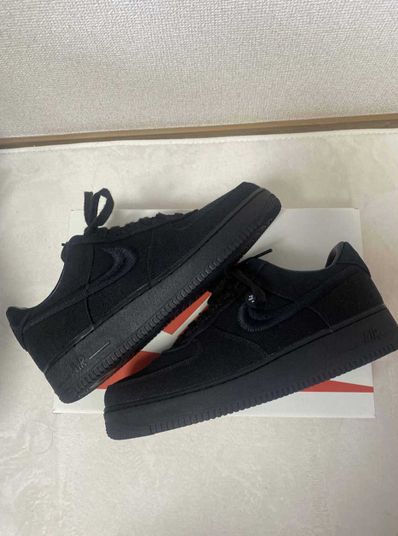 Stussy × Nike Air Force 1 Low "Triple Black"