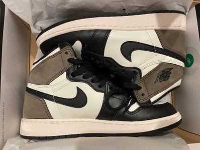 Nike GS Air Jordan 1 High OG "Sail/Dark Mocha/Black"