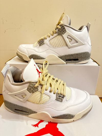 Nike Air Jordan 4 "Tech White"