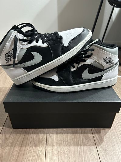 NIKE AIR JORDAN 1 MID "WHITE SHADOW"