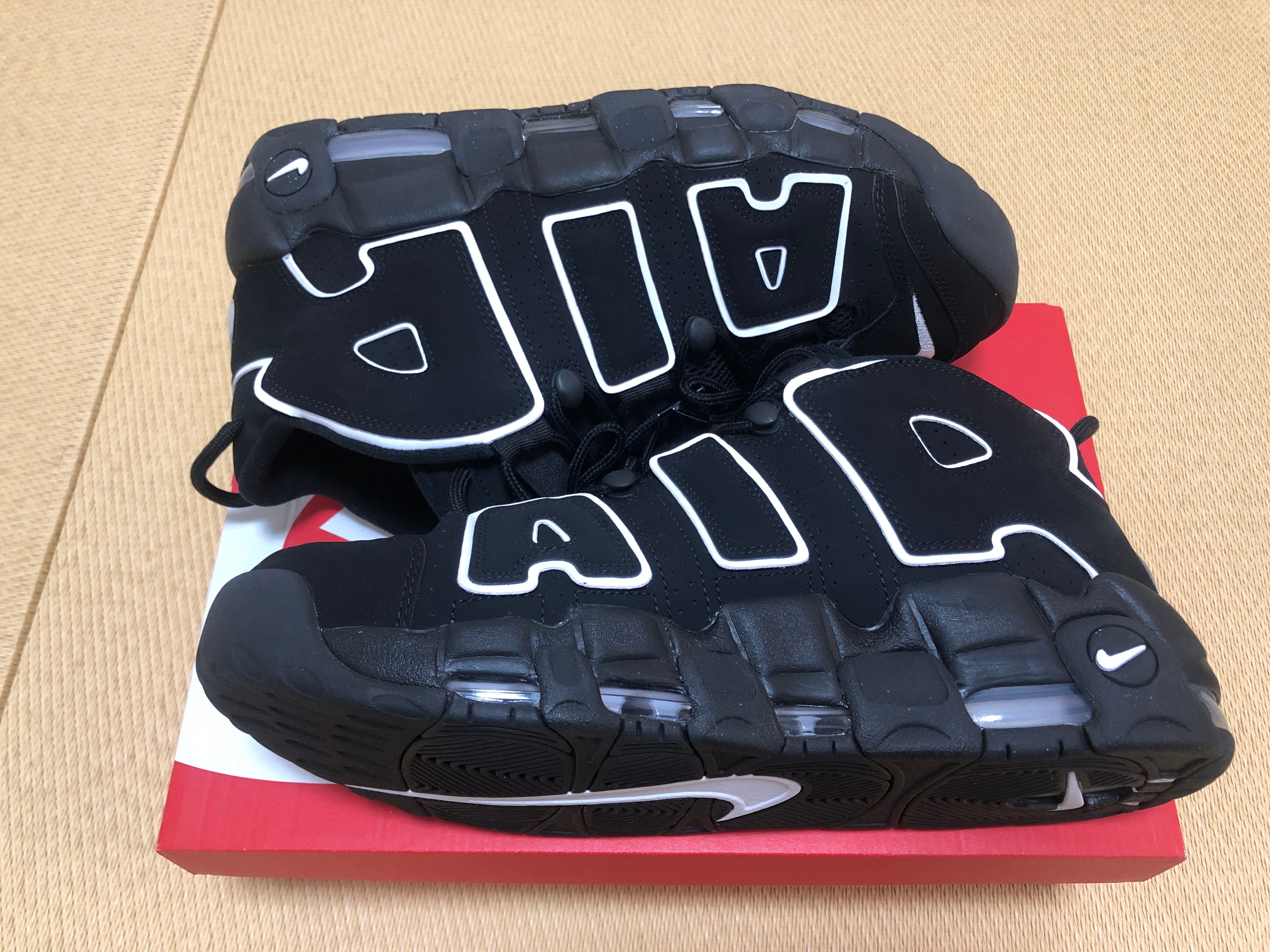 Nike Air More Uptempo "Black/White"(2020)