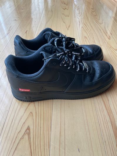 Supreme × Nike Air Force 1 Low "Black"