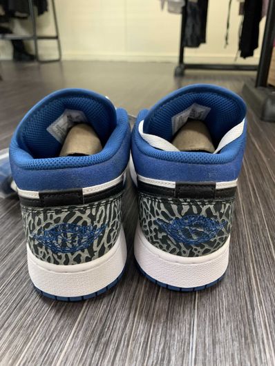 Nike GS Air Jordan 1 Low "True Blue"