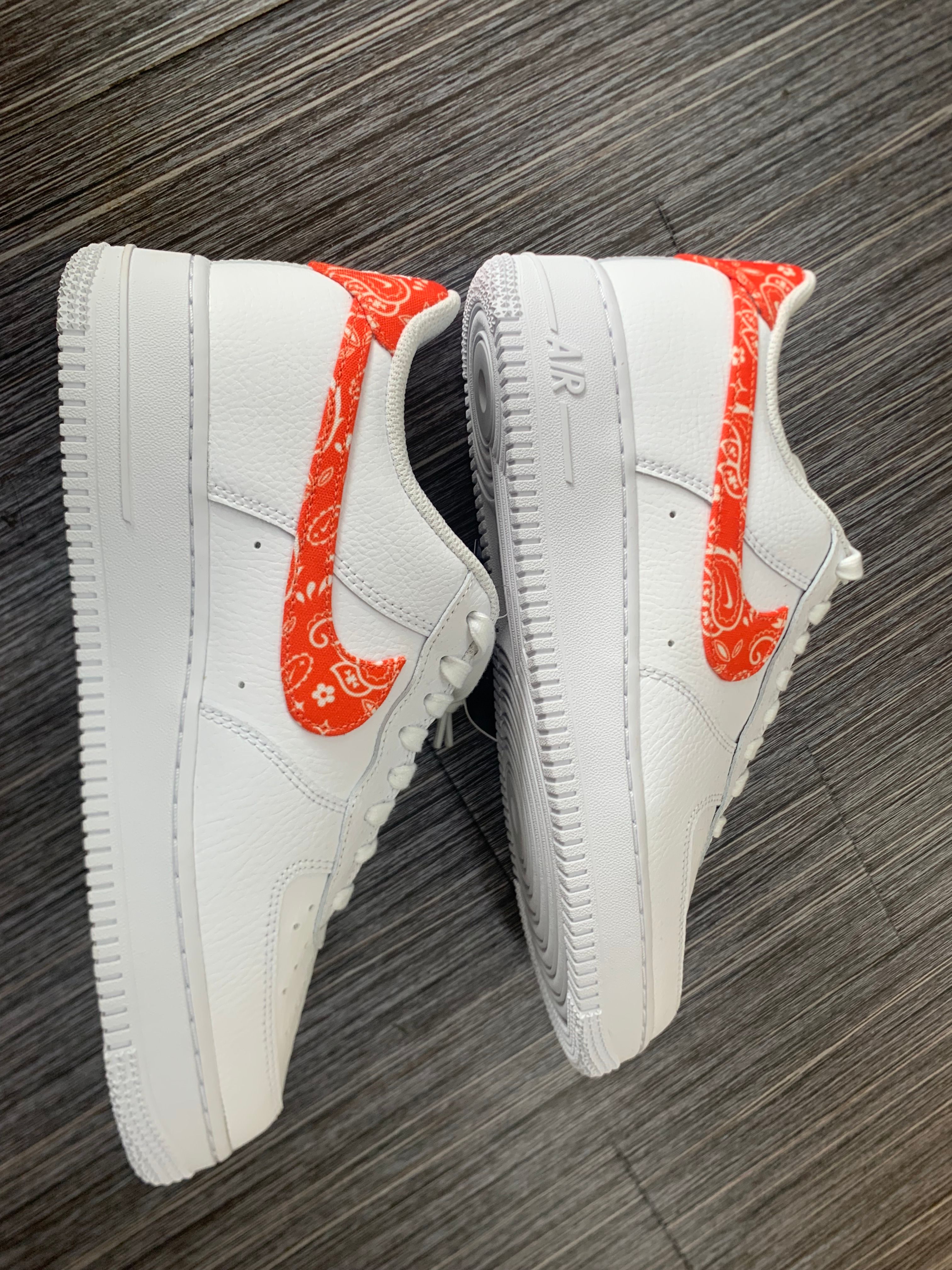 Nike Women's Air Force 1 Low '07 Essential "Orange Paisley"