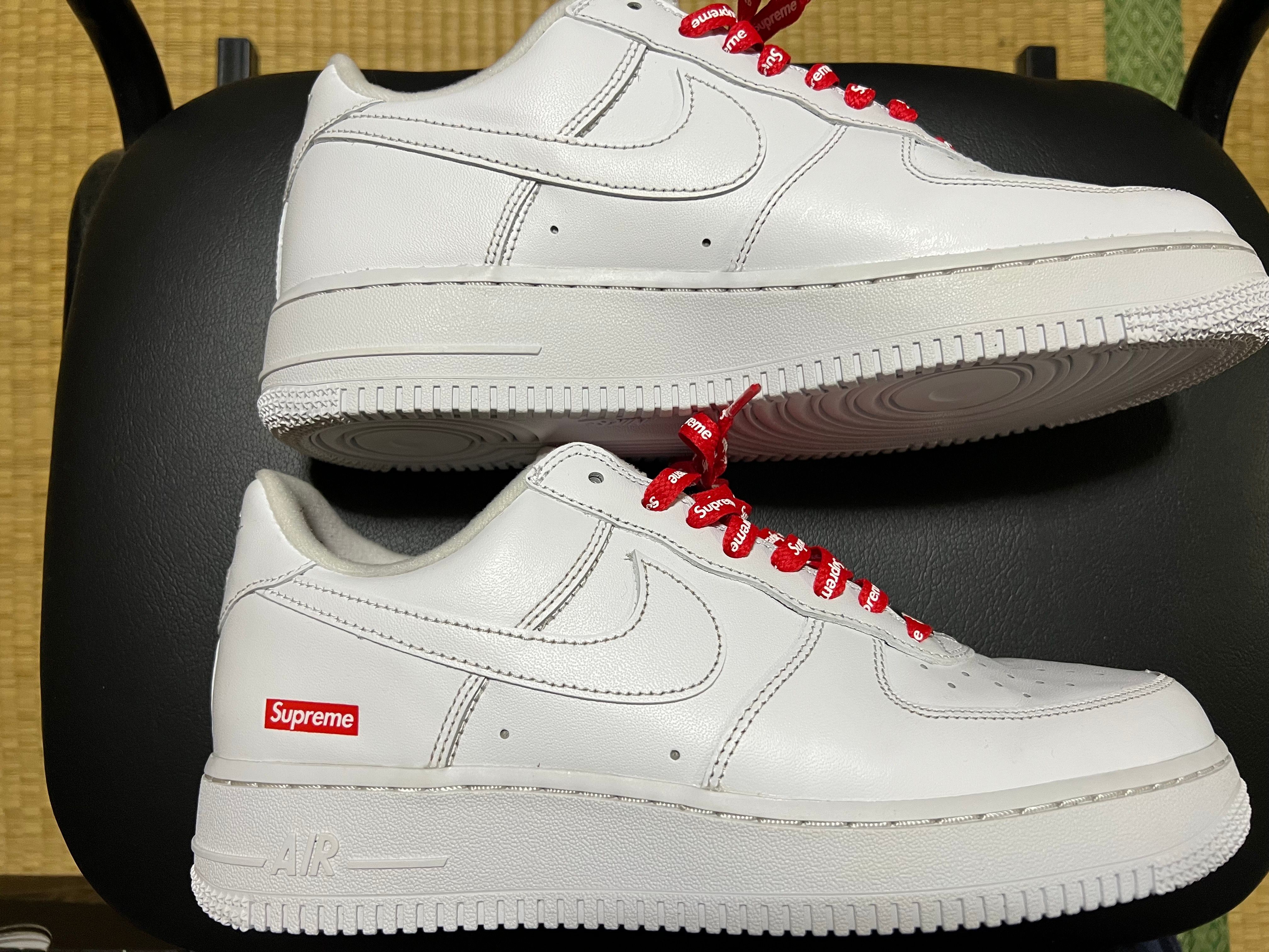 Supreme × Nike Air Force 1 Low "White"