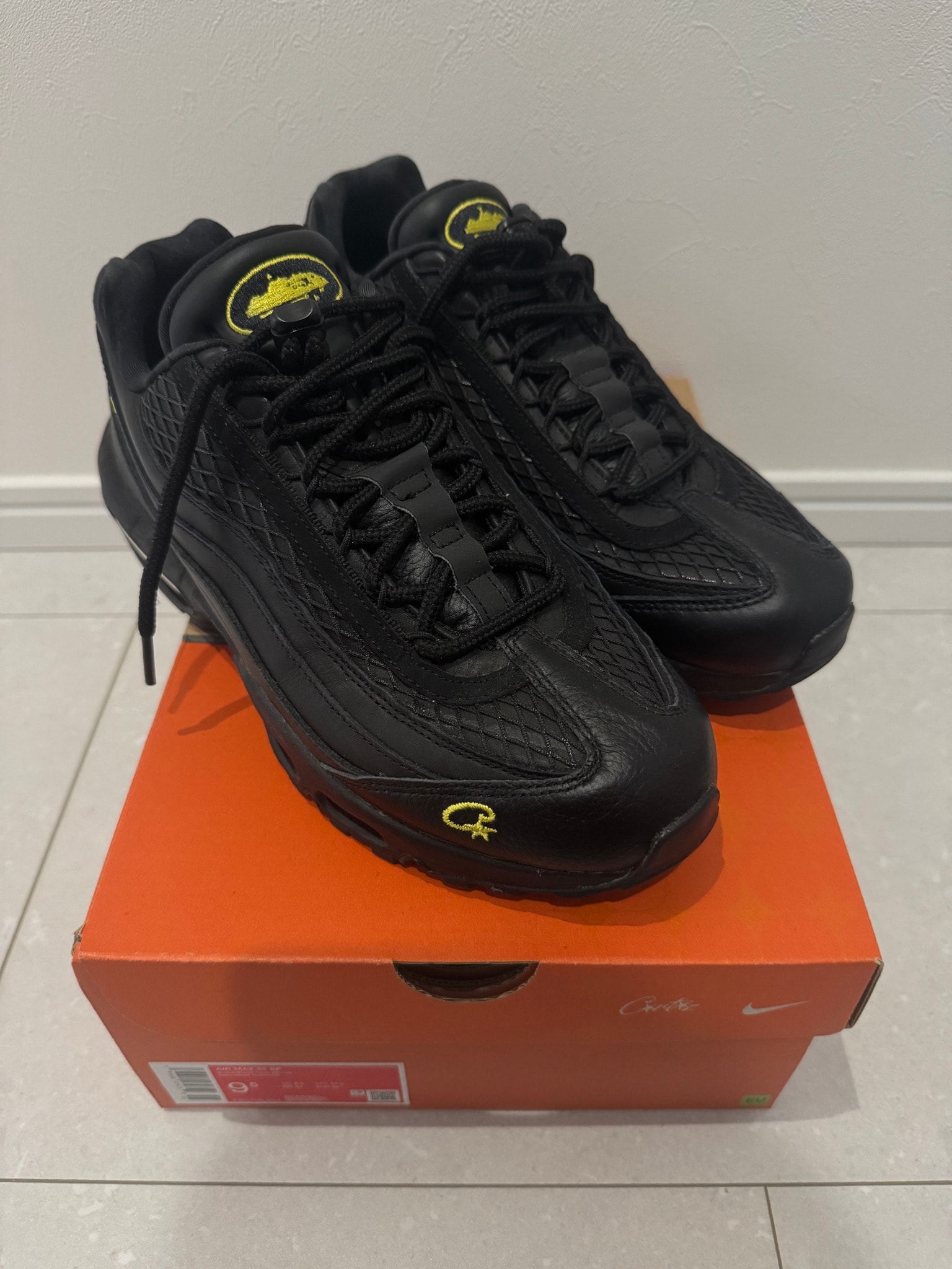 Corteiz × Nike Air Max 95 "Black and Tour Yellow"