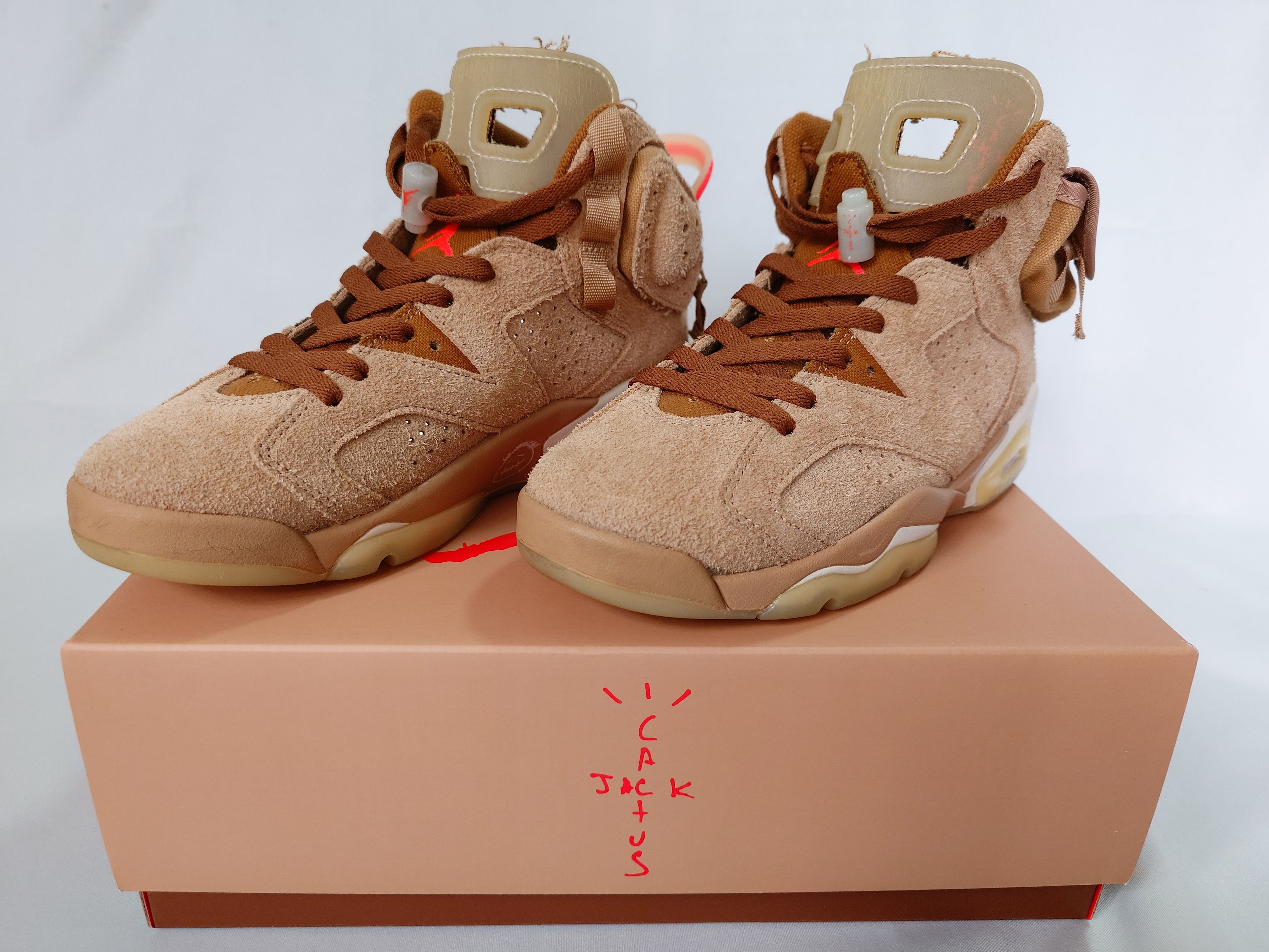 Travis Scott × Nike Air Jordan 6 "British Khaki"
