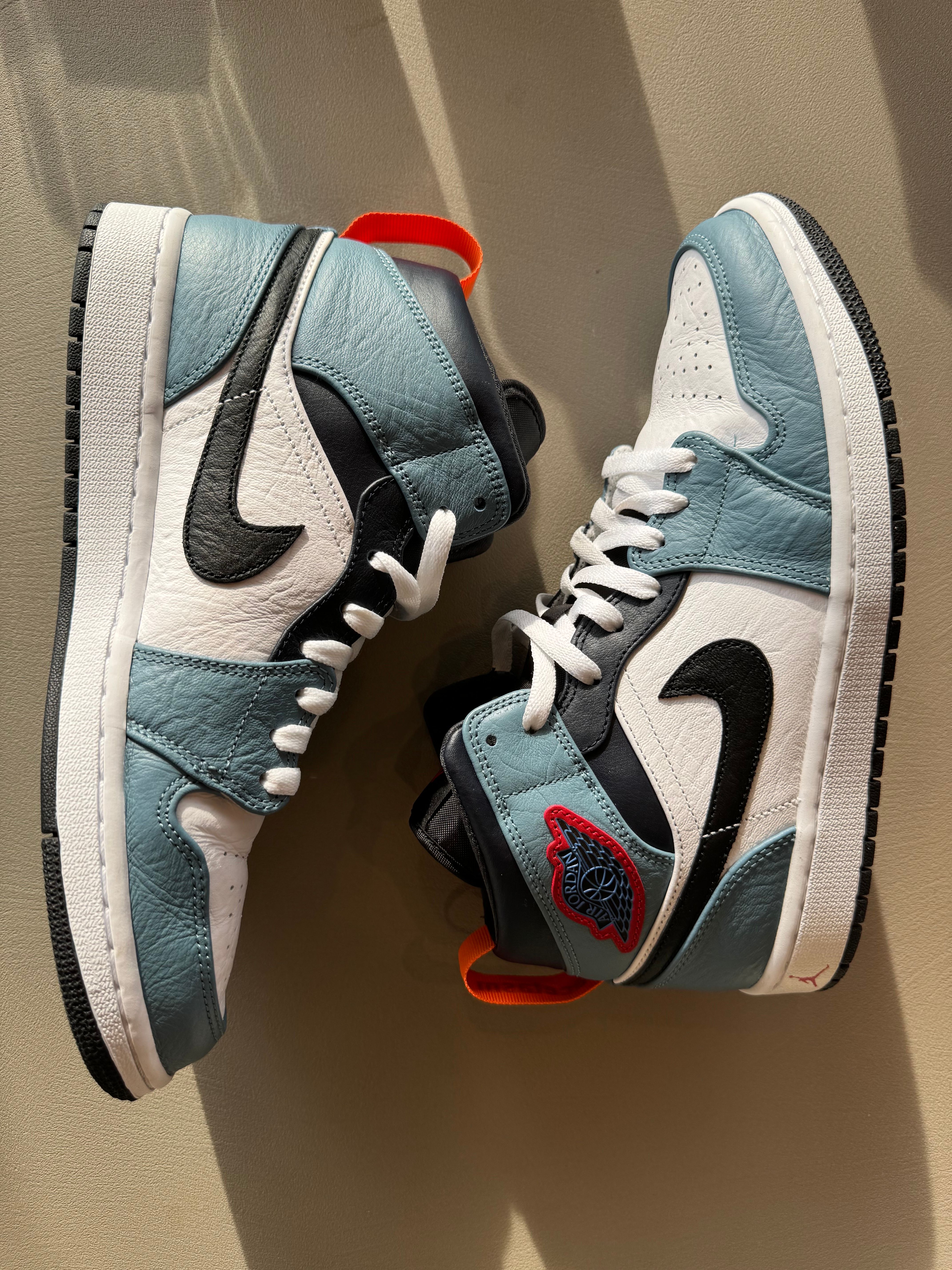 FACETASM × Nike Air Jordan 1 Mid "White/Navy"