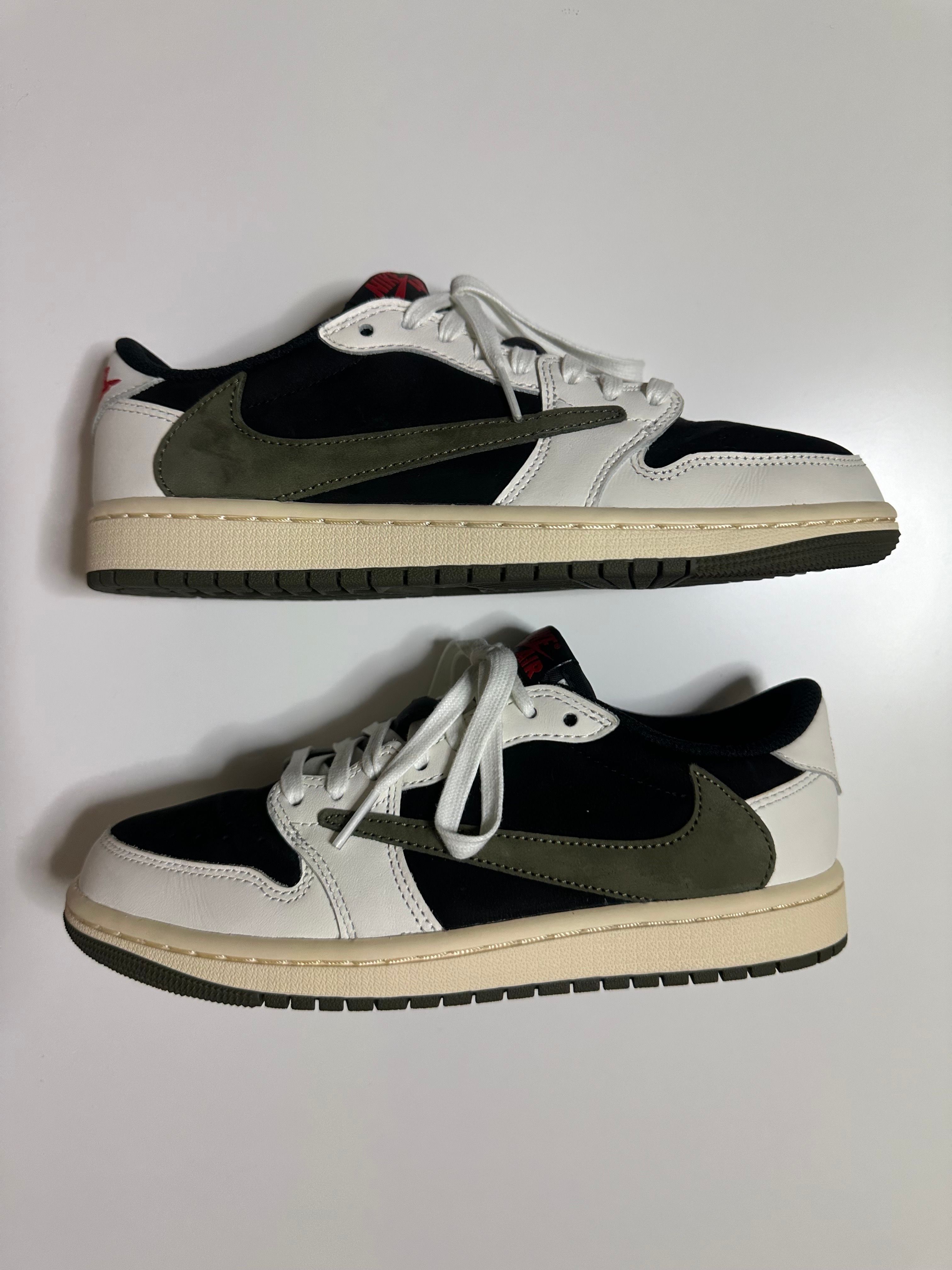 Travis Scott × Nike Women's Air Jordan 1 Low OG "Medium Olive"