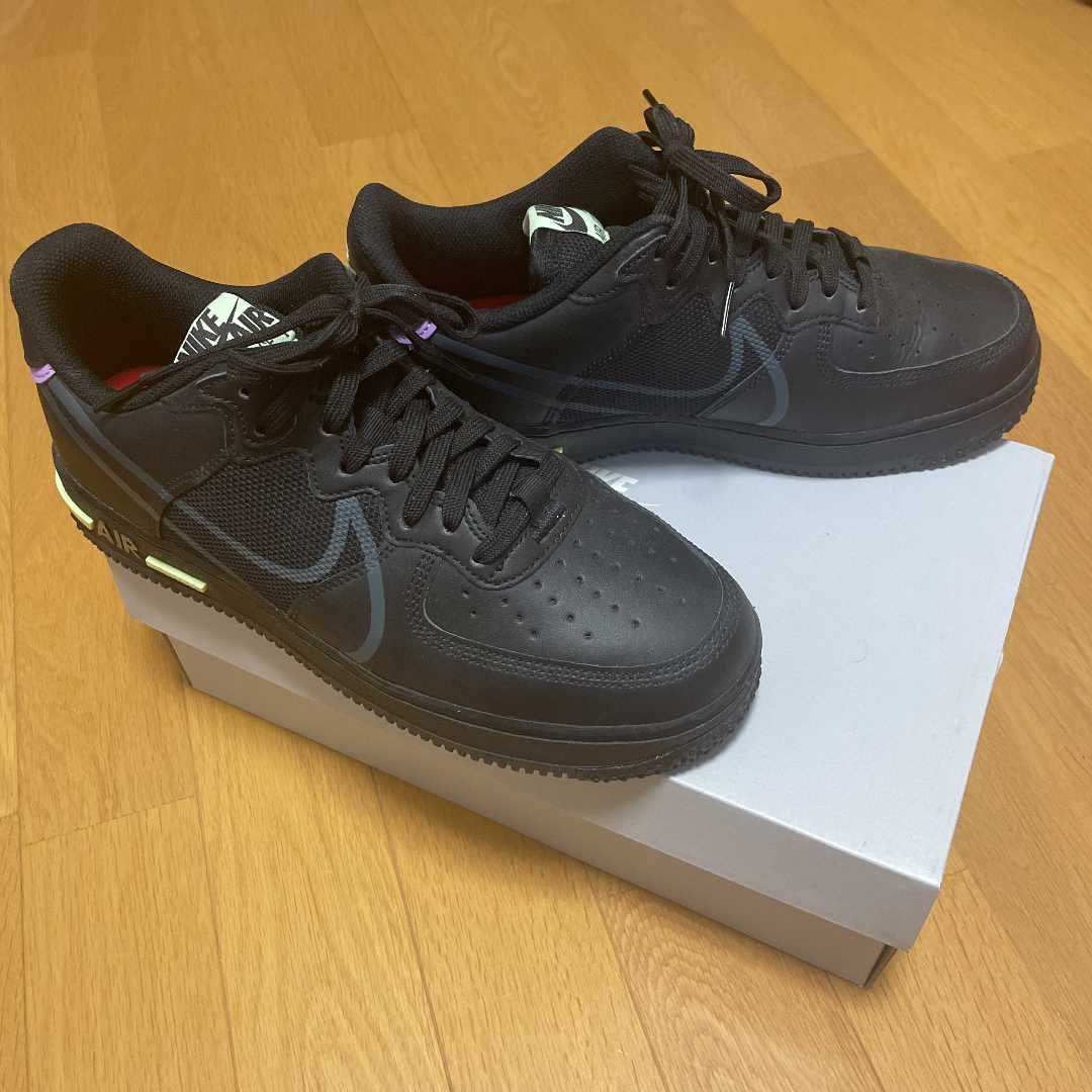 Nike Air Force 1 React "Black"