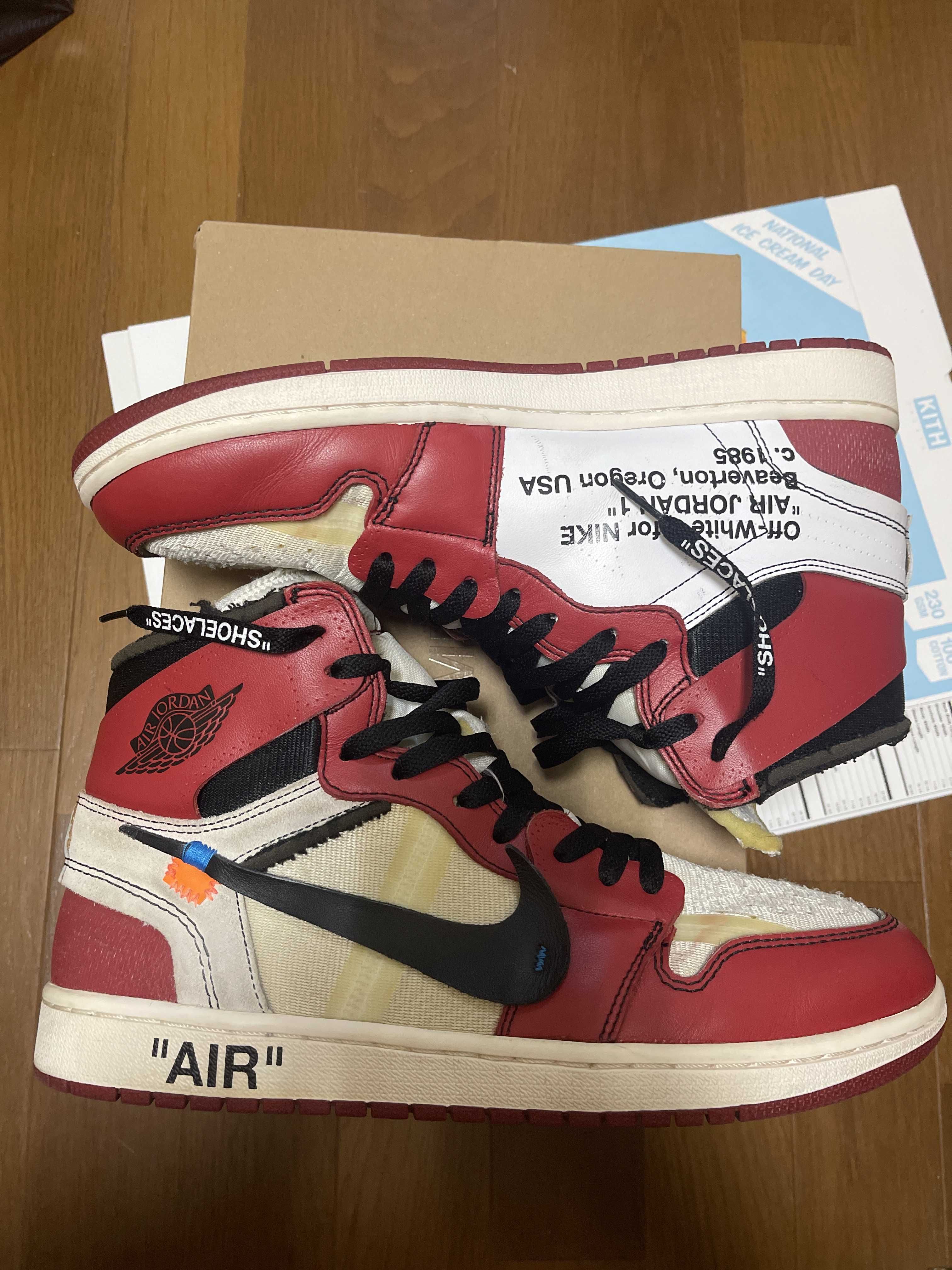 Off-White × Nike Air Jordan 1 Retro High The Ten "Chicago"