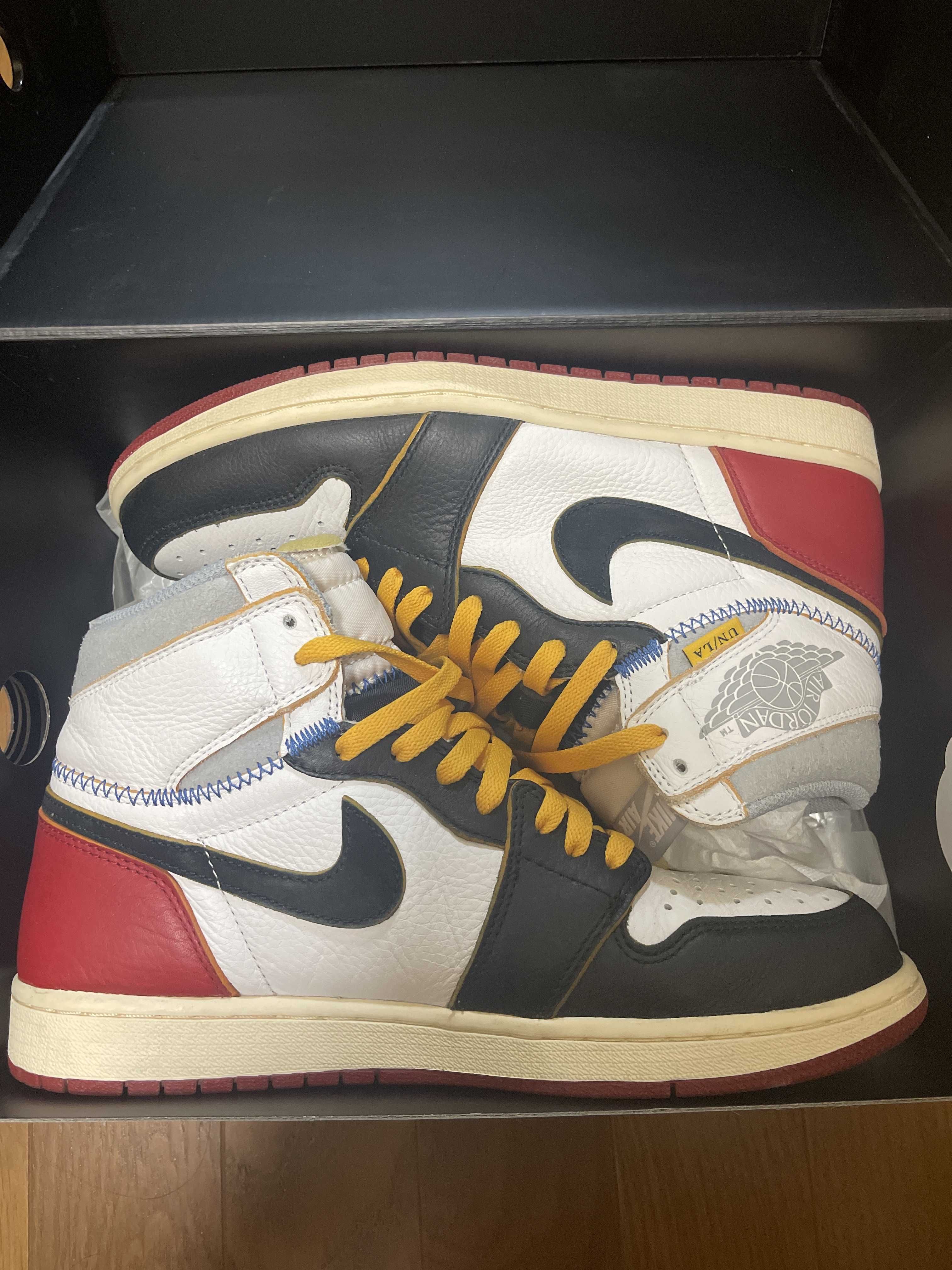 UNION × Nike Air Jordan 1 Retro High OG NRG "Varsity Red/Wolf Grey"