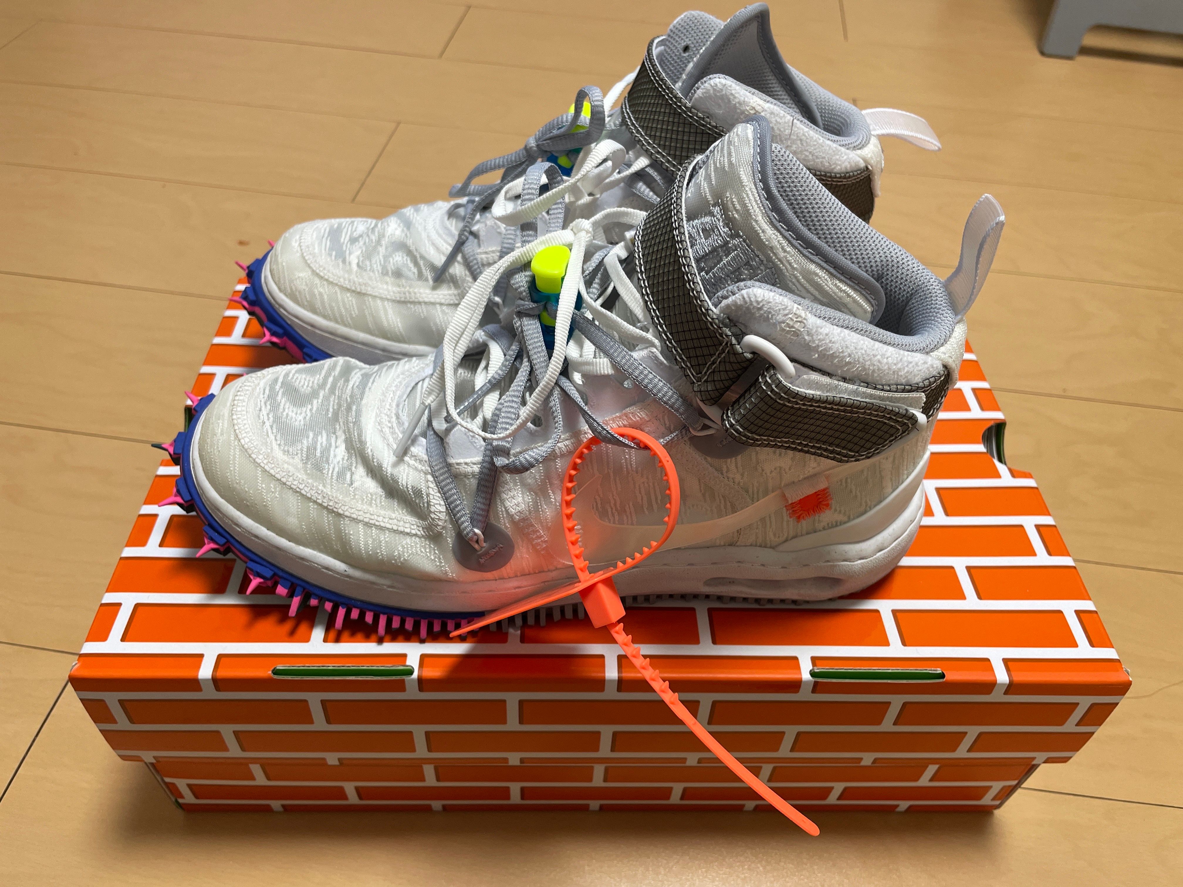 Off-White × Nike Air Force 1 Mid "White"