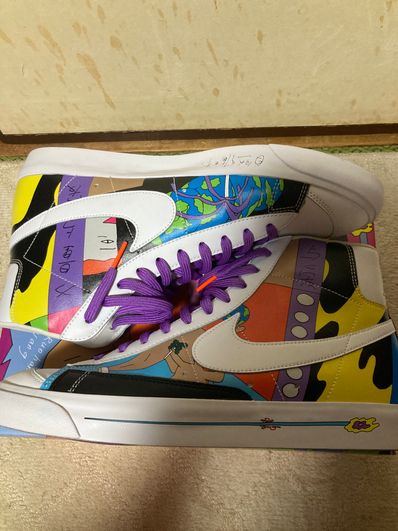 RUOHAN WANG × NIKE BLAZER MID FLYLEATHER