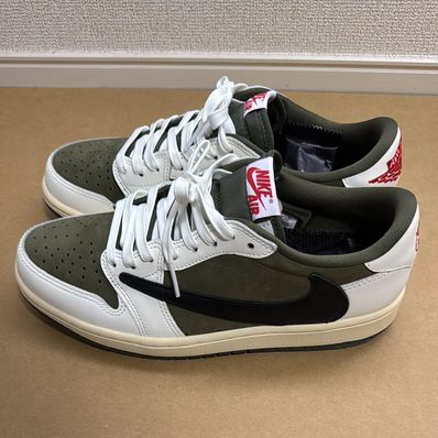 Travis Scott × Nike Air Jordan 1 Low OG SP "Reverse Olive"
