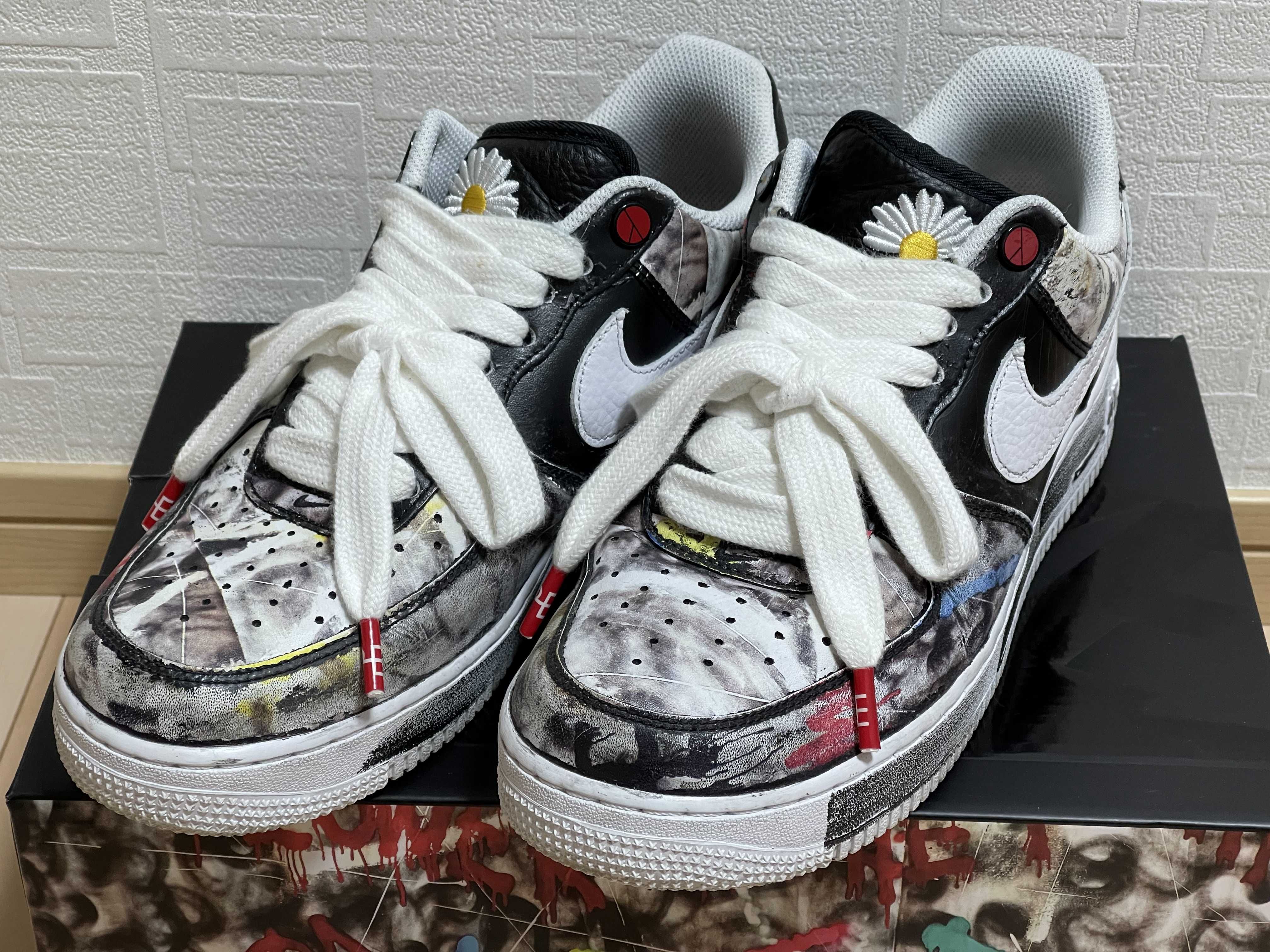 PEACEMINUSONE × Nike Air Force 1 Low Para Noise "Black" / G-DRAGON