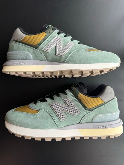 Stone Island × New Balance 574 Legacy "Green Clay"