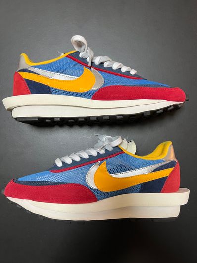 sacai × Nike LDV Waffle "Red/Blue"
