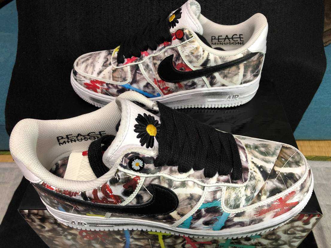 PEACEMINUSONE × Nike Air Force 1 Low "Para-noise/White/Black" / G-DRAGON