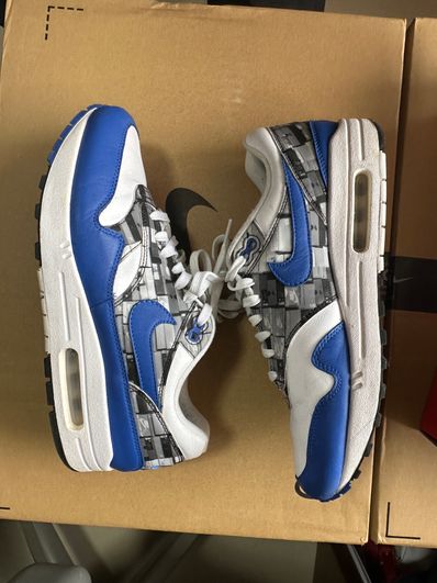 atmos × Nike Air Max 1 Blue "We Love Nike"