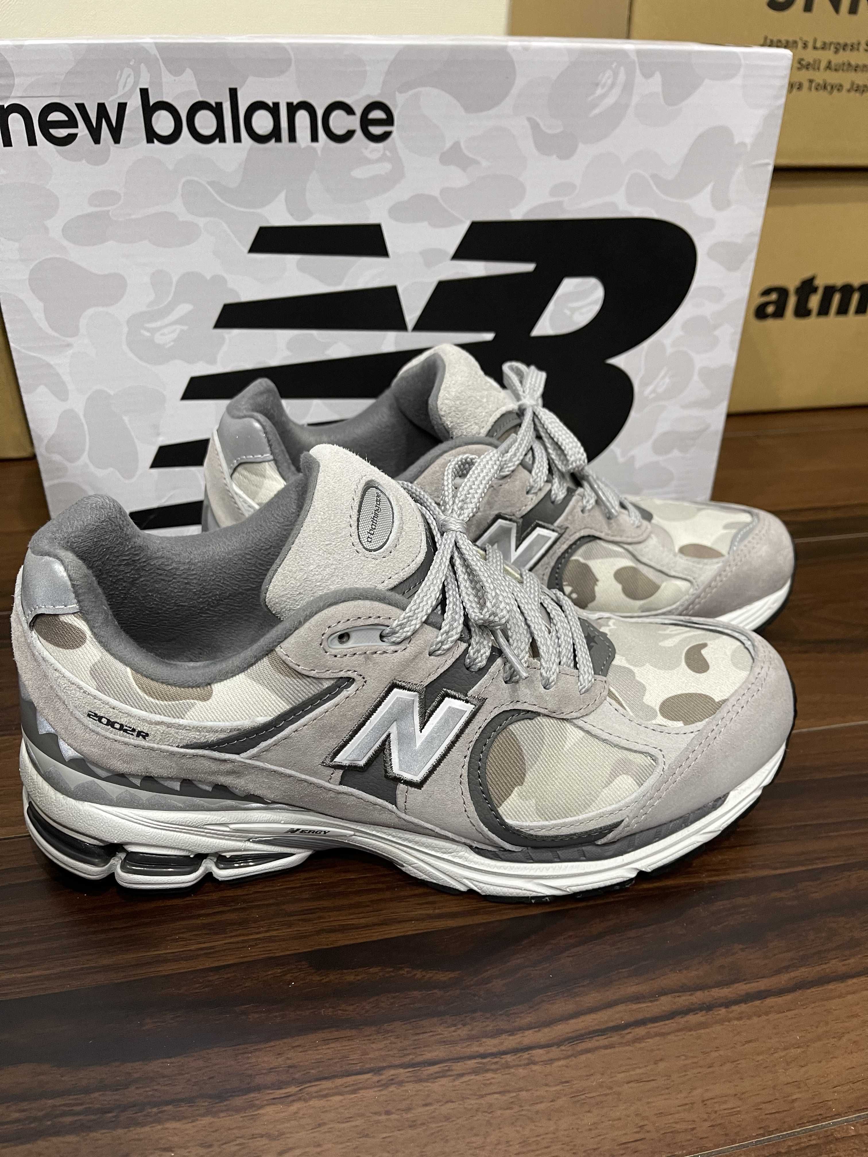 A BATHING APE × New Balance 2002R "Gray"