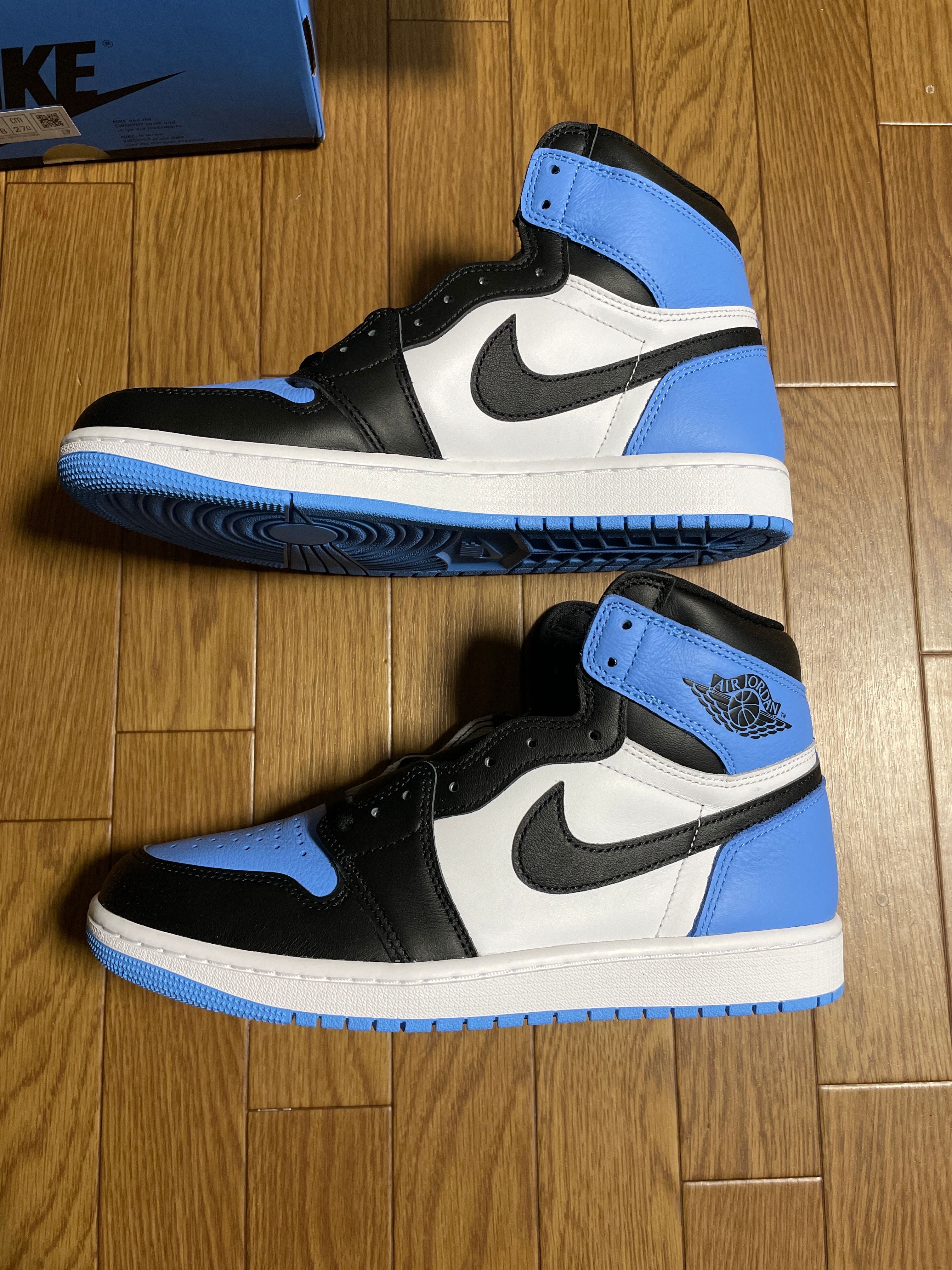 Nike Air Jordan 1 Retro High OG "University Blue/UNC Toe"