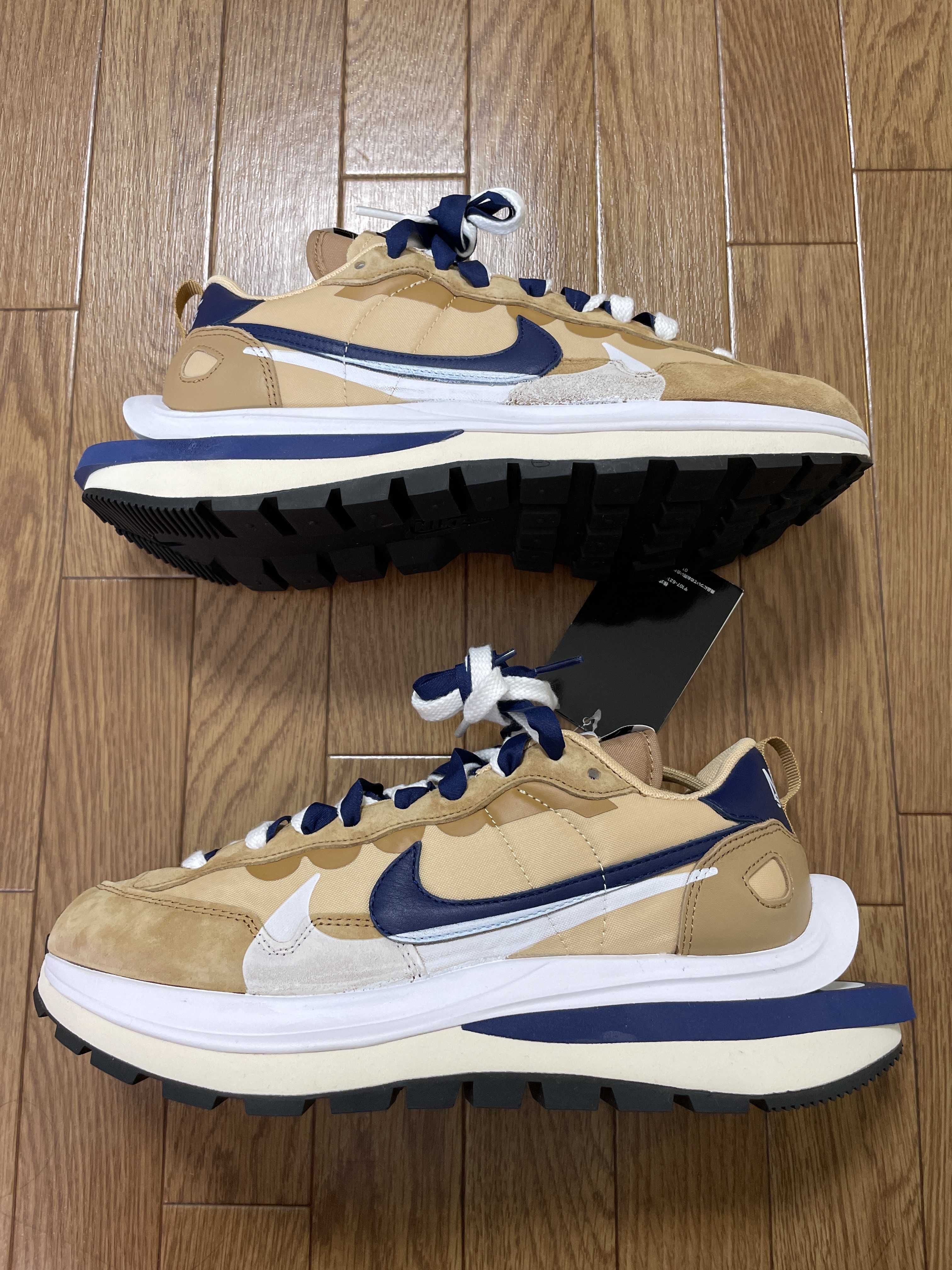 Sacai × Nike Vapor Waffle "Sesame And Blue Void"