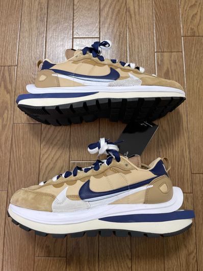 Sacai × Nike Vapor Waffle "Sesame And Blue Void"