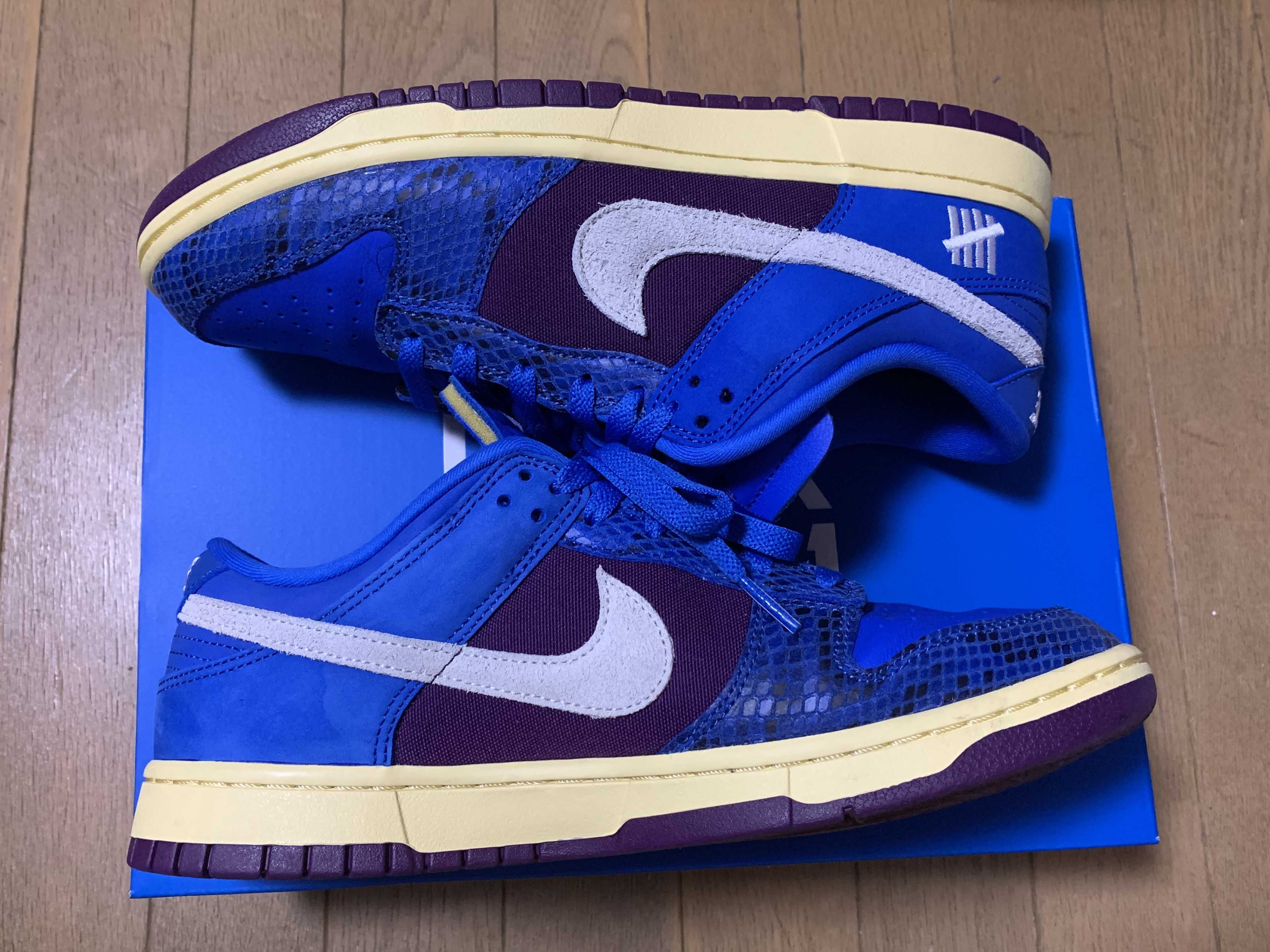 UNDEFEATED × Nike Dunk Low SP "Royal"