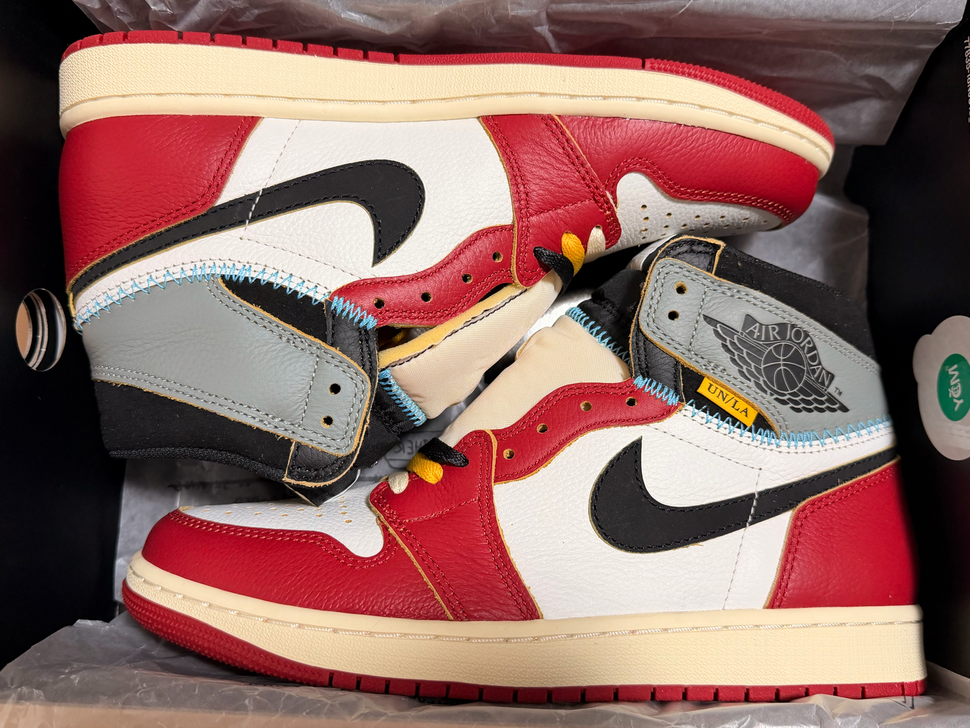 UNION × Nike Air Jordan 1 Retro High OG "Chicago/Shadow"