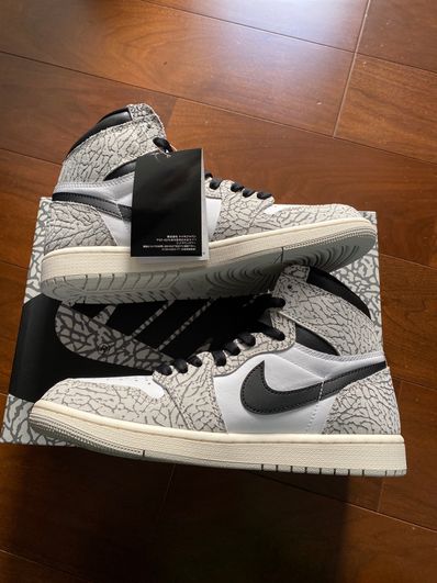 Nike Air Jordan 1 High OG "White Cement/Safari"