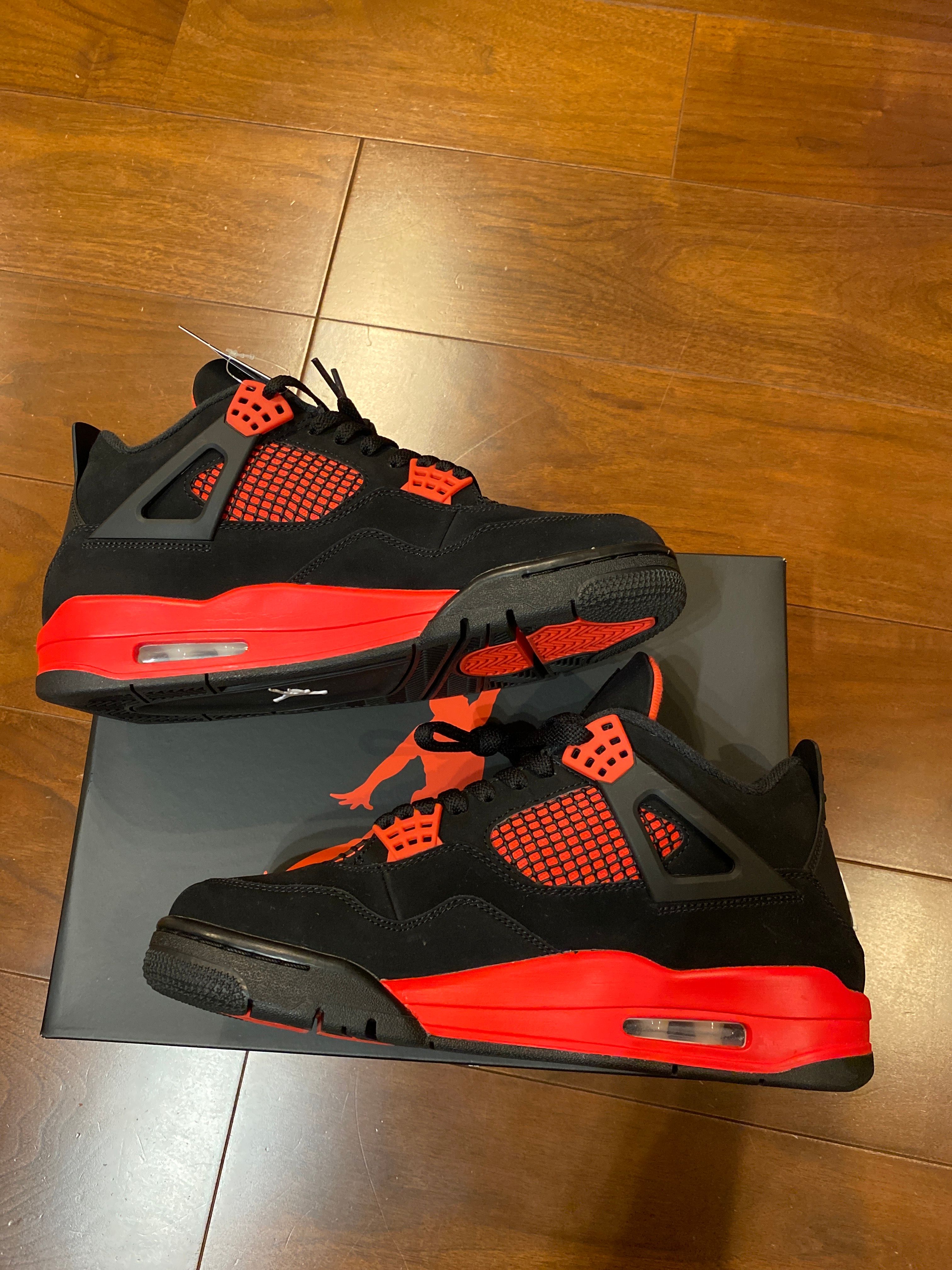 Nike Air Jordan 4 "Red Thunder/Crimson"