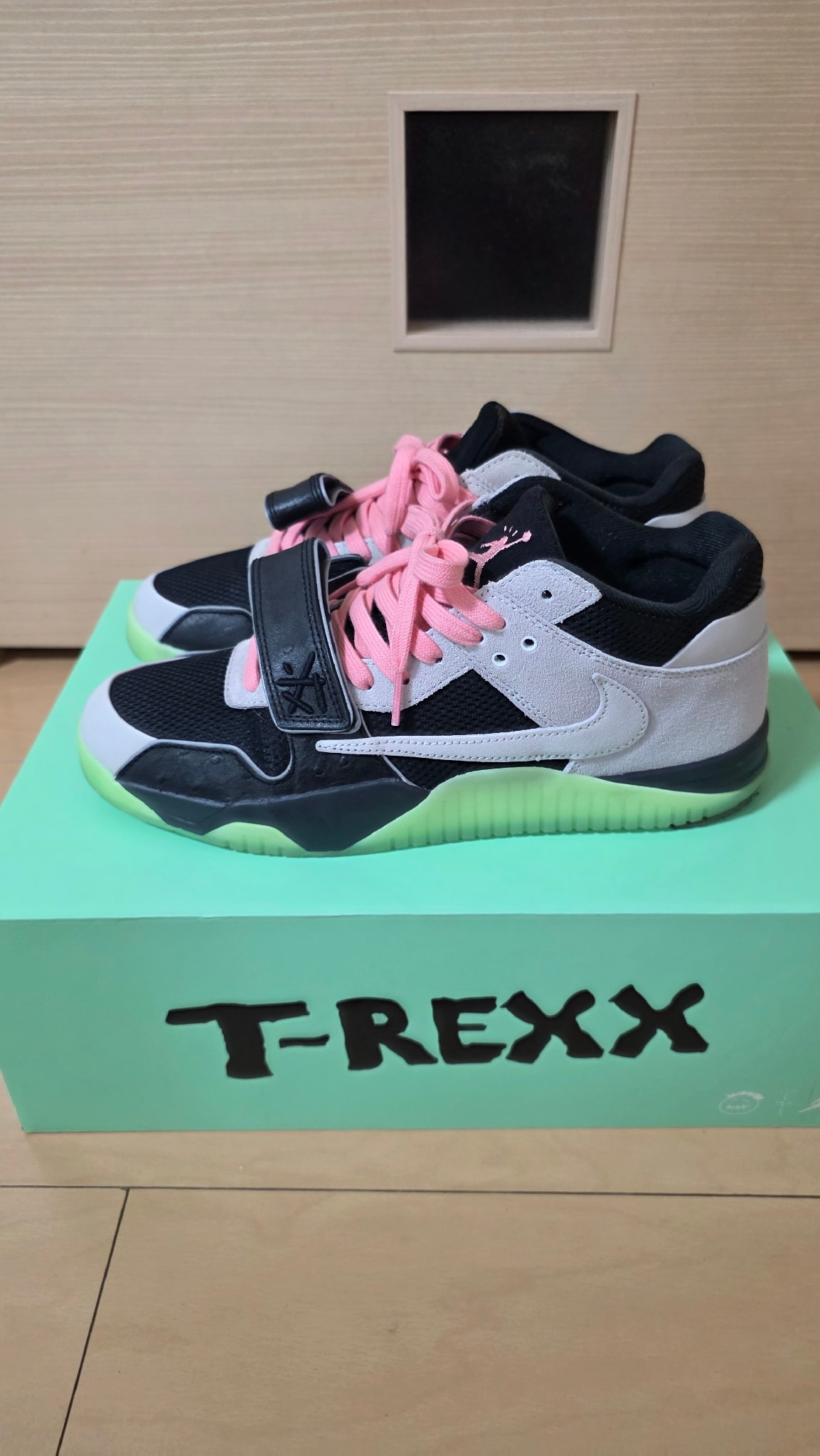 Travis Scott × Chase B × Nike Jumpman Jack TR CJ1 T-Rexx "Night Silver"