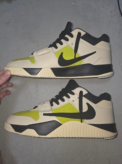 Travis Scott × Nike Jordan Jumpman Jack TR CJ1 T-Rexx "Bright Cactus"