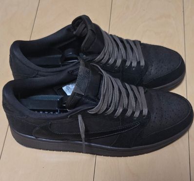 Travis Scott × Nike Air Jordan 1 Low OG SP "Velvet Brown and Dark Mocha"