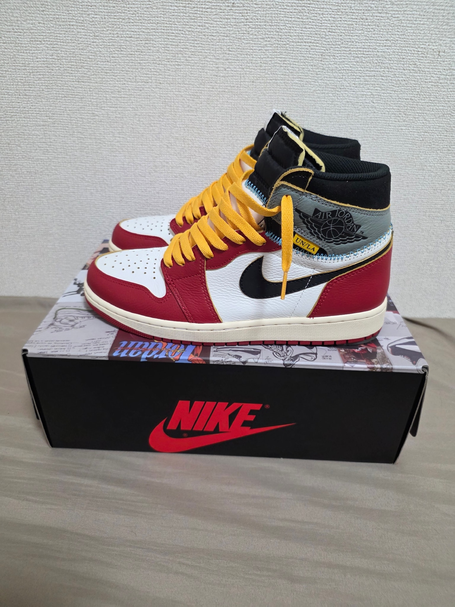UNION × Nike Air Jordan 1 Retro High OG "Chicago/Shadow"