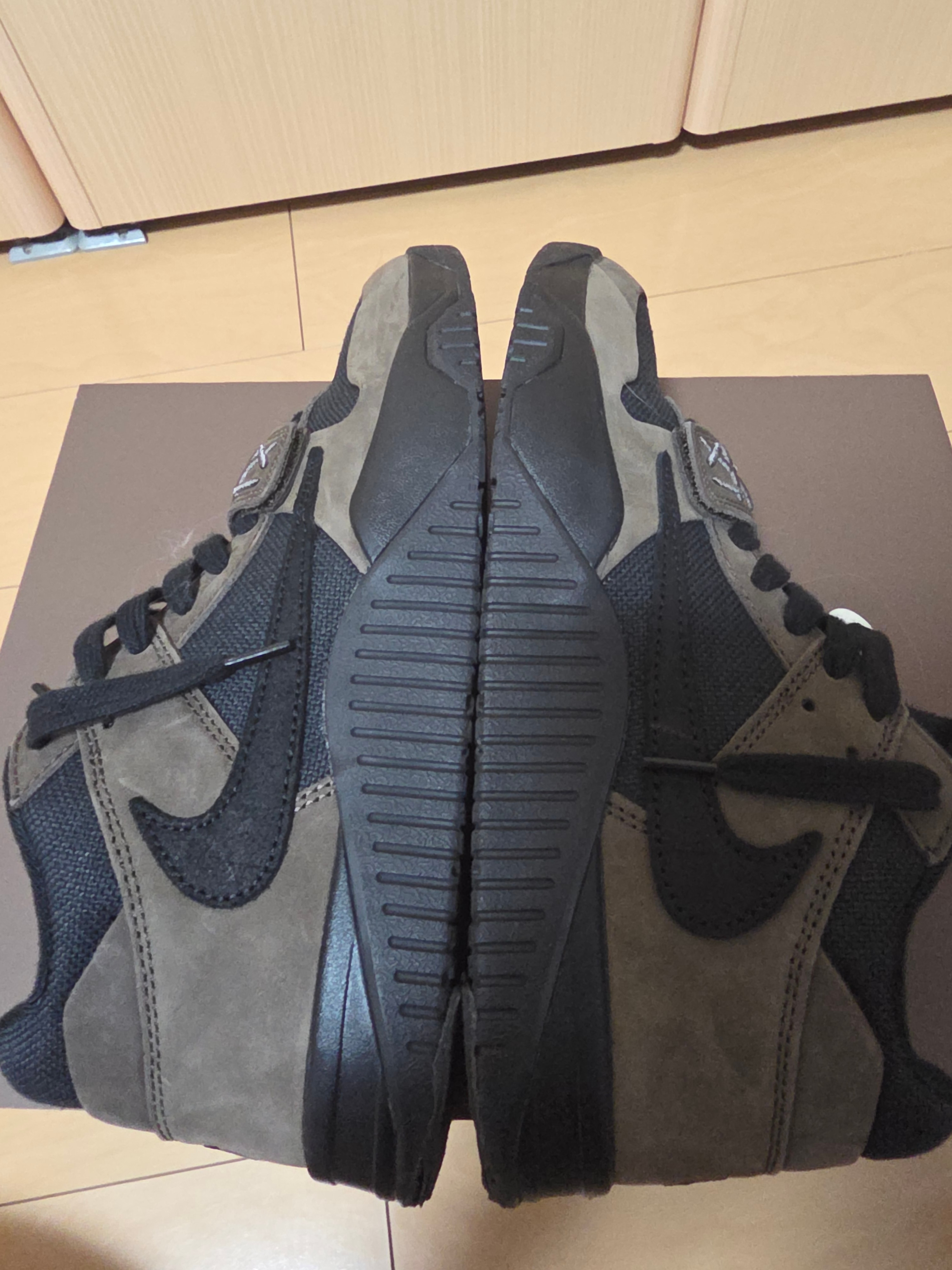 Travis Scott × Nike Jordan Jumpman Jack TR CJ1 T-Rexx "Black and Dark Mocha"