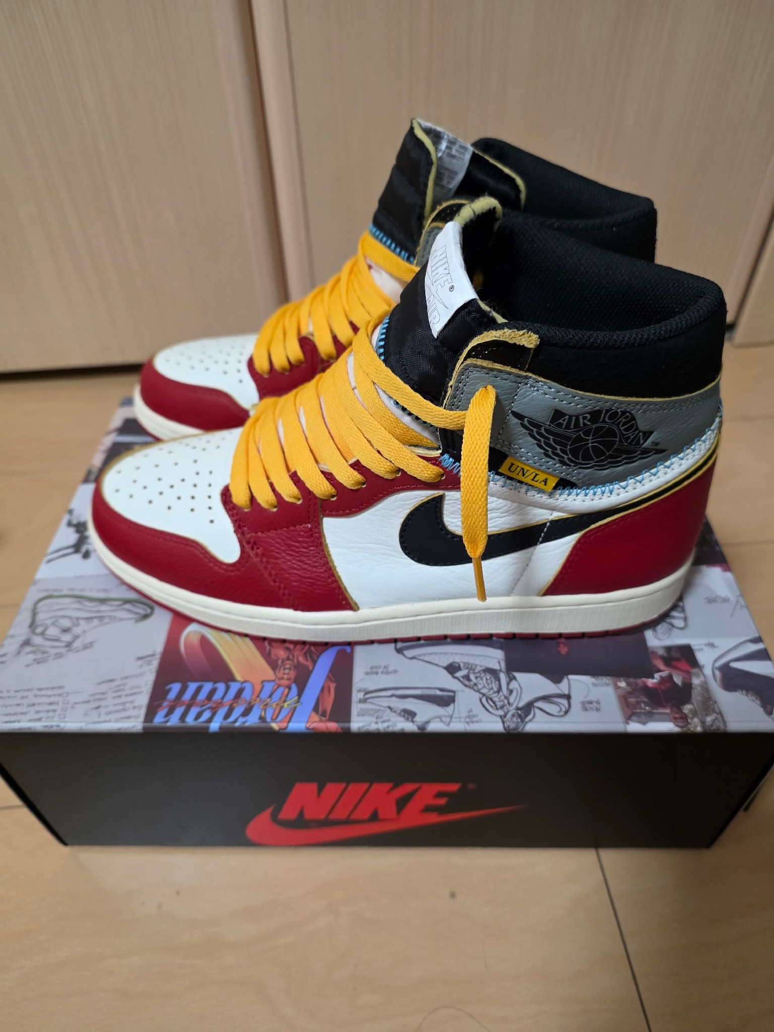 UNION × Nike Air Jordan 1 Retro High OG "Chicago/Shadow"