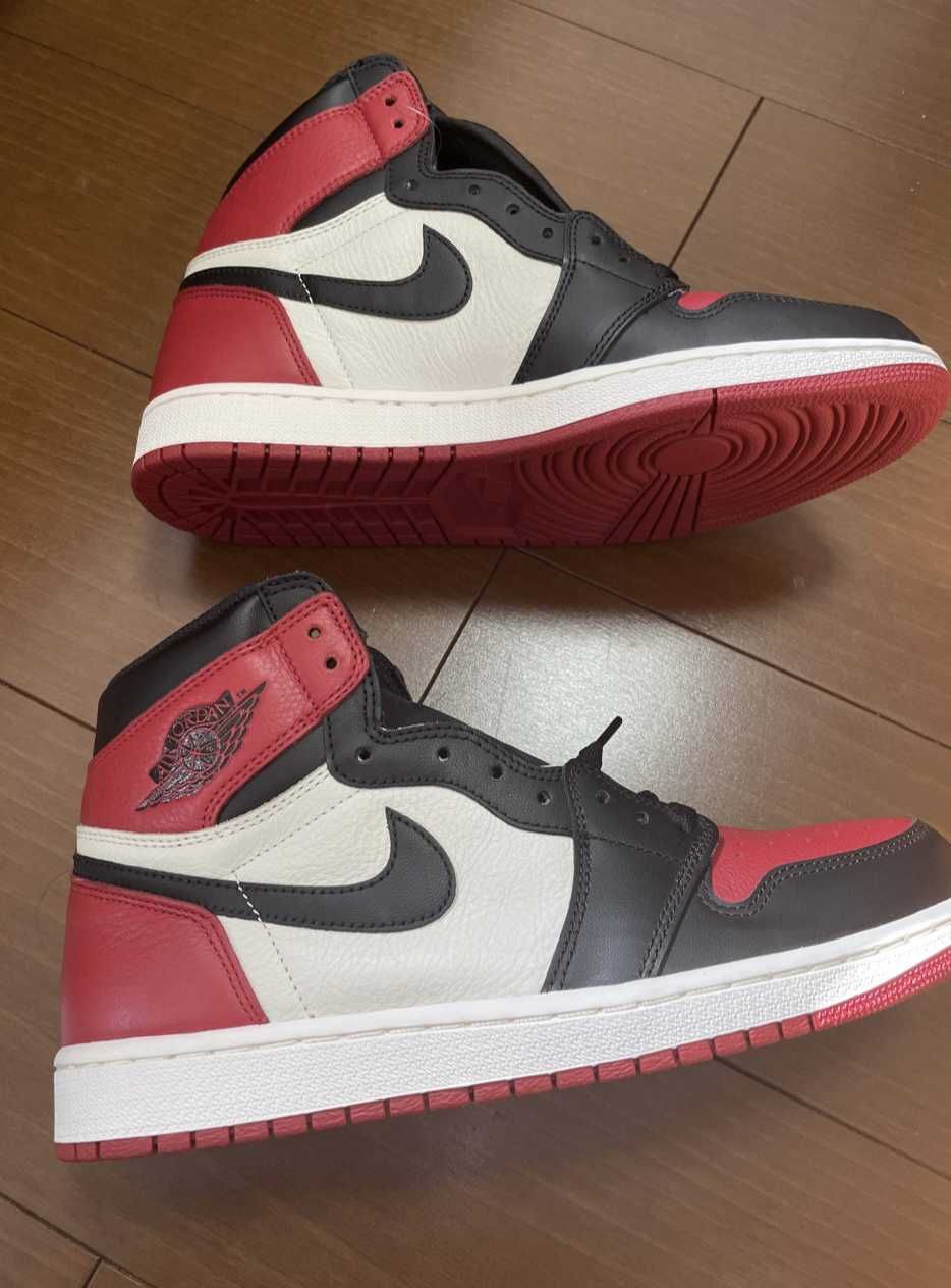 Nike Air Jordan 1 Retro High OG "Bred Toe"