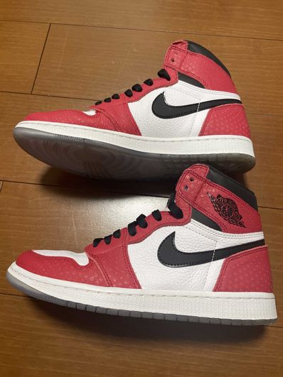 Spiderman × Nike Air Jordan 1 Origin Story "Gym Red/White/Photo Blue/Black"
