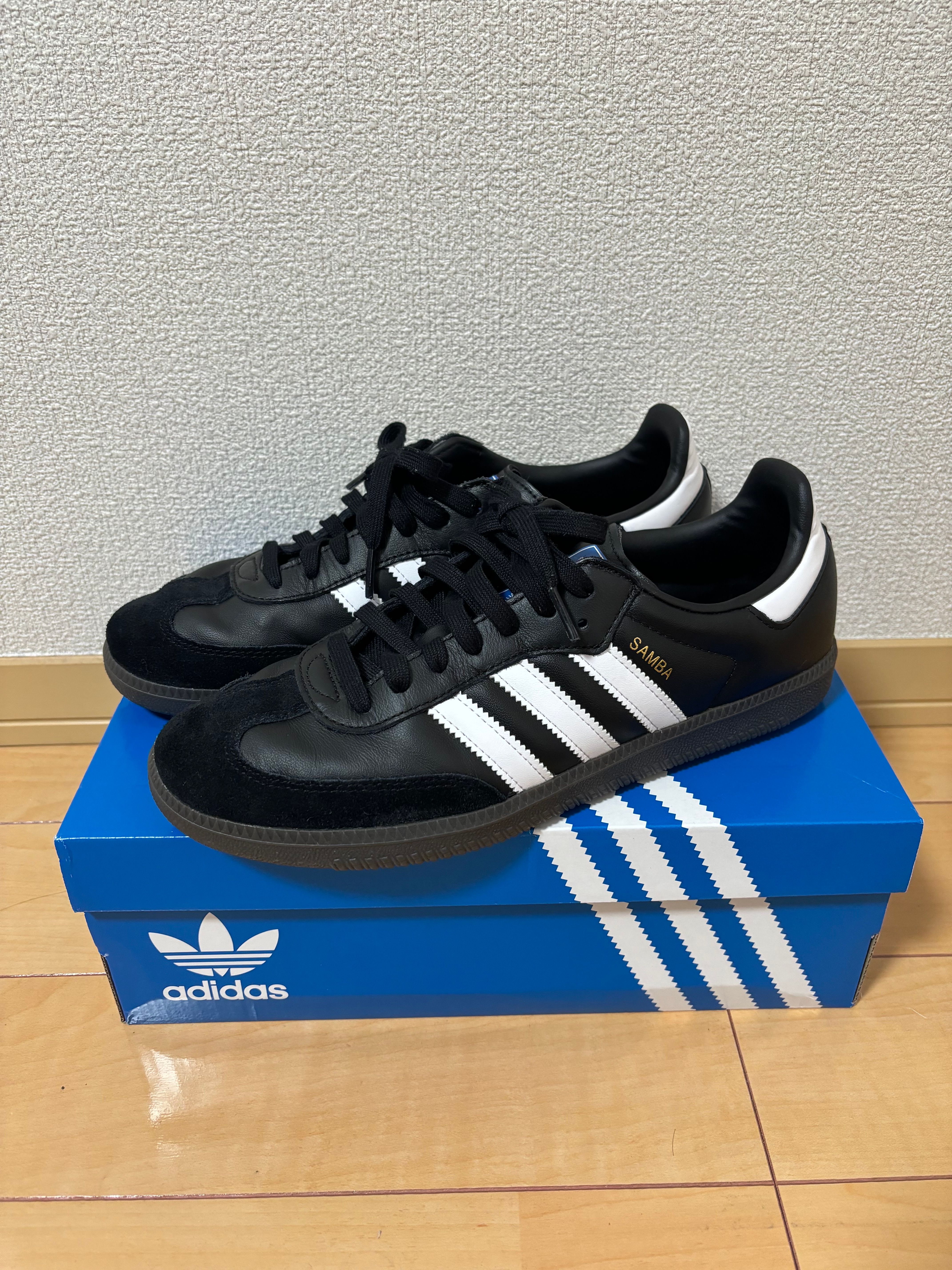 adidas Samba OG "Core Black/Cloud White/Gum"