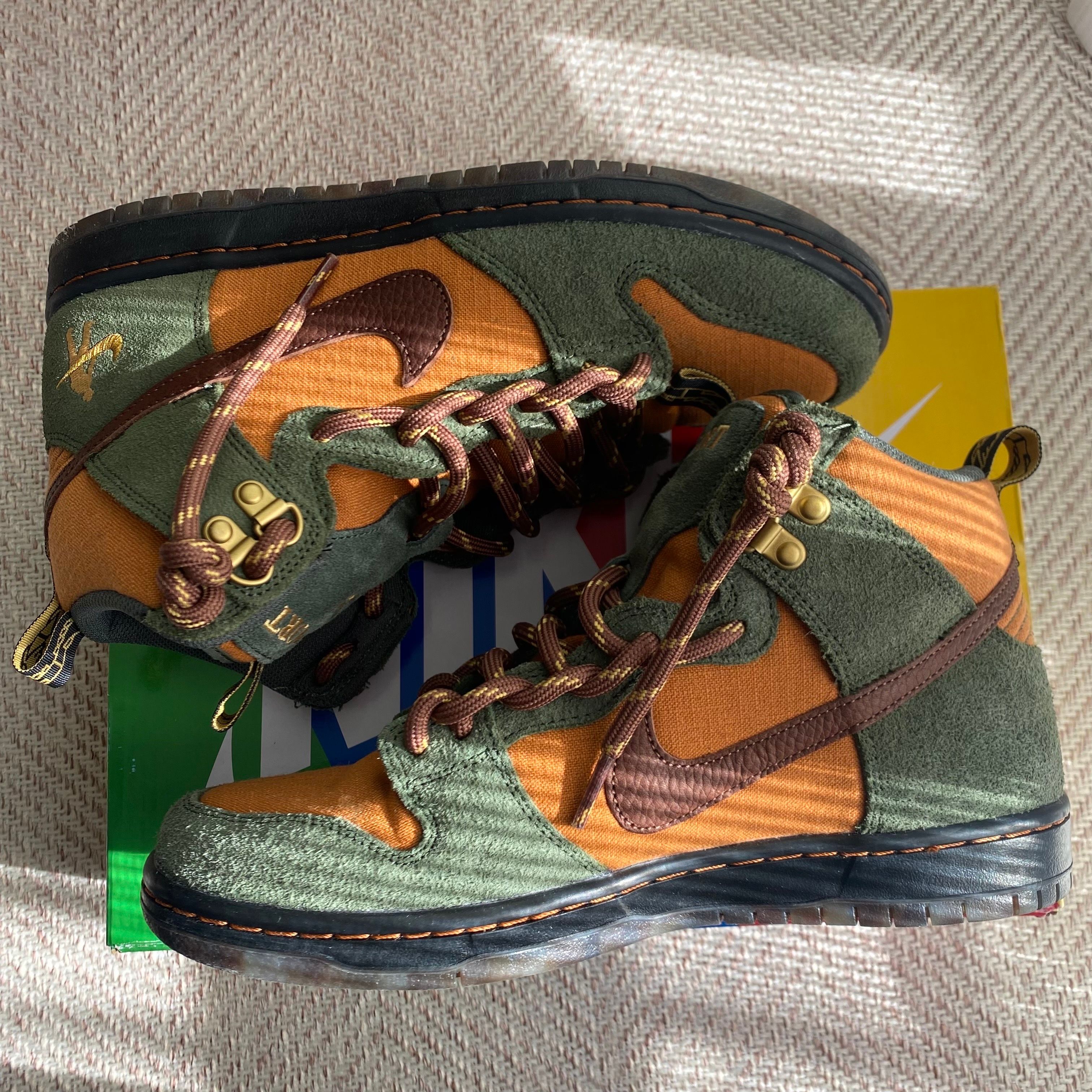 PASS~PORT × Nike SB Dunk High "Work Boot"