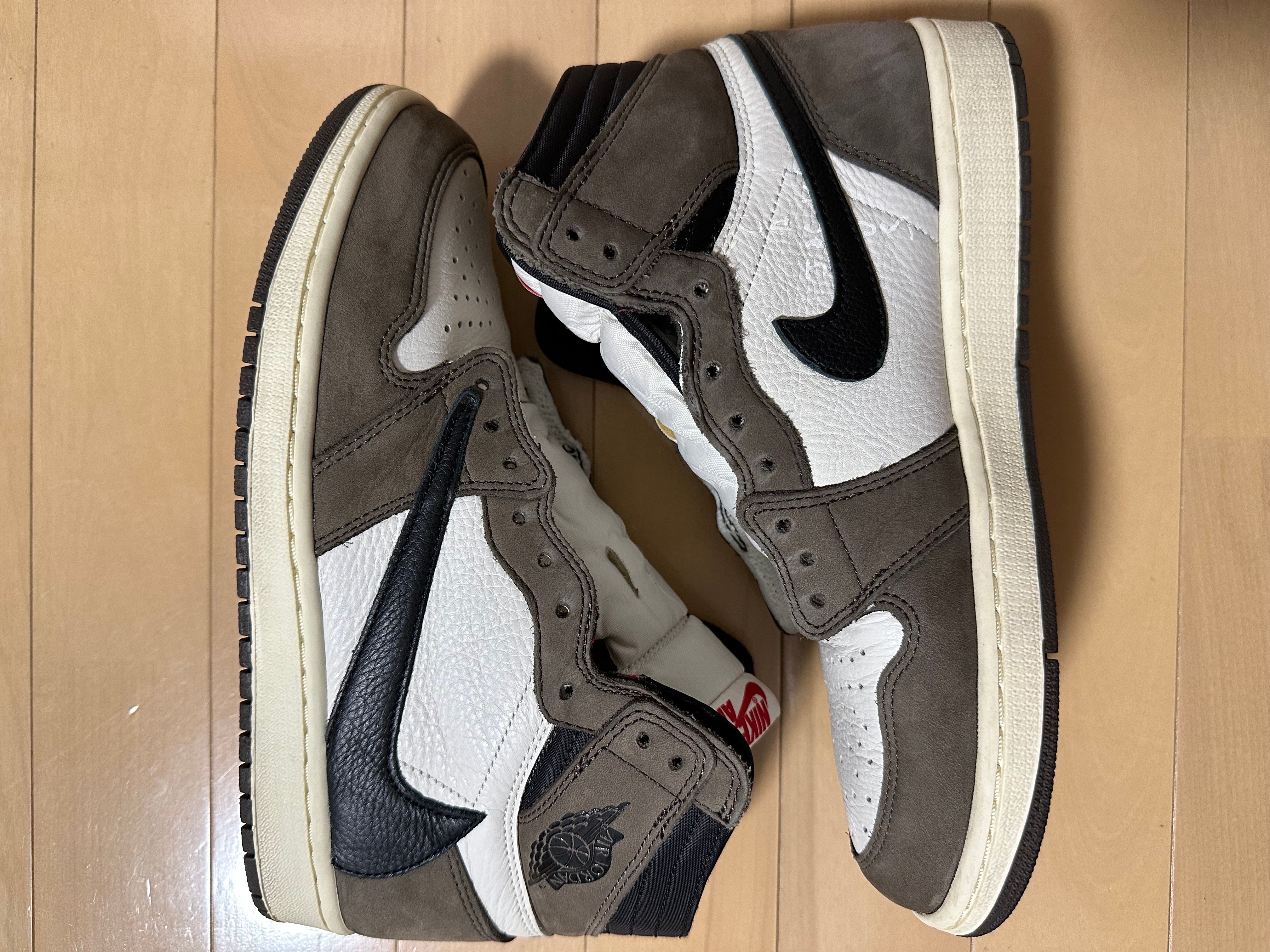 Travis Scott × Nike Air Jordan 1 Retro High OG TS SP "Sail/Dark Mocha"