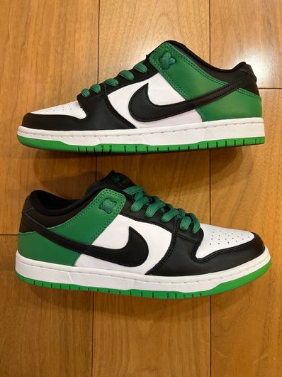 Nike SB Dunk Low Pro "Black and Classic Green"