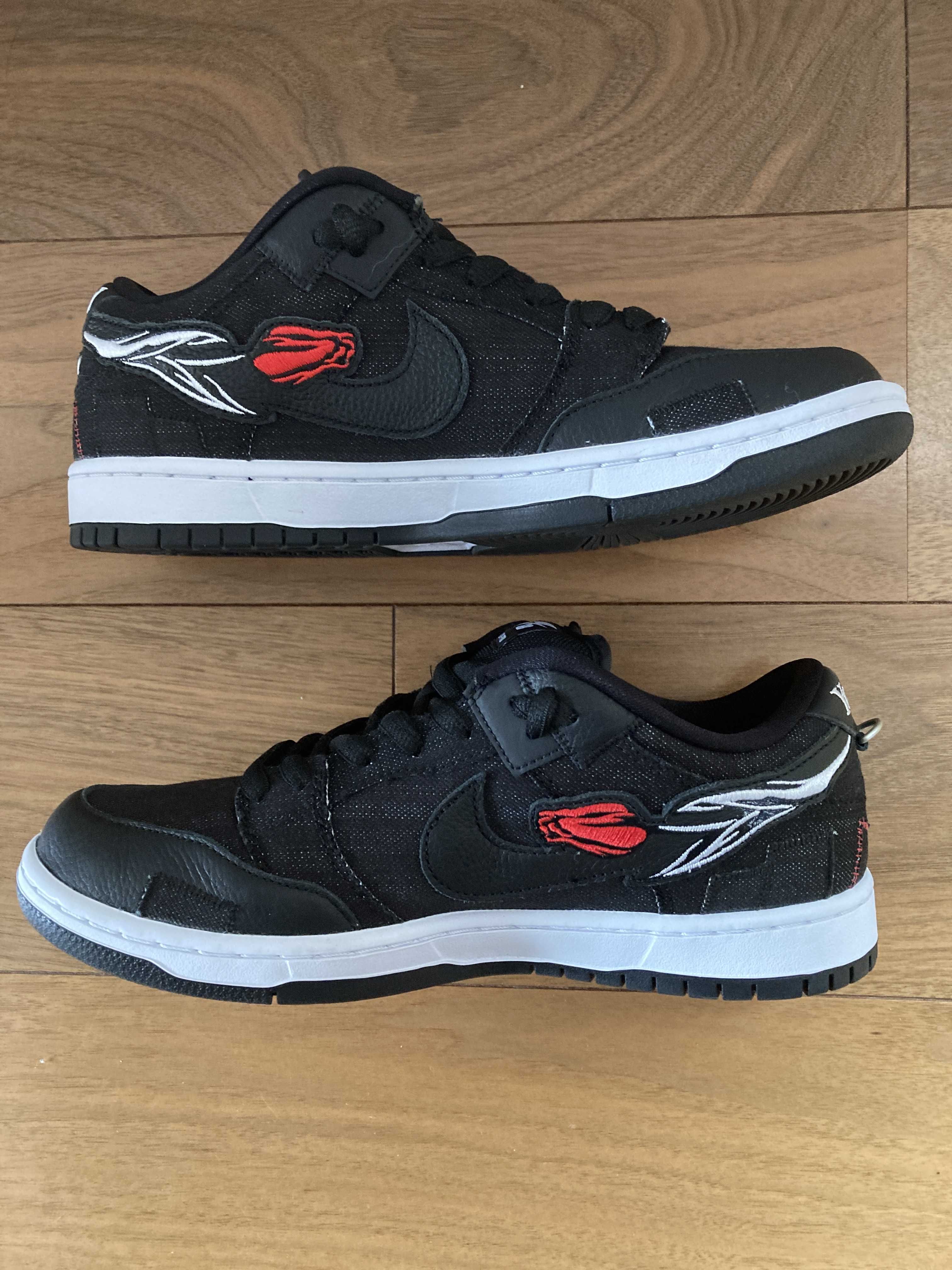 Wasted Youth × Nike SB Dunk Low "Black Denim" / VERDY