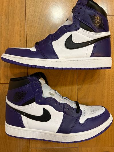 Nike Air Jordan 1 Retro High OG "Court Purple White/Black" (2020)