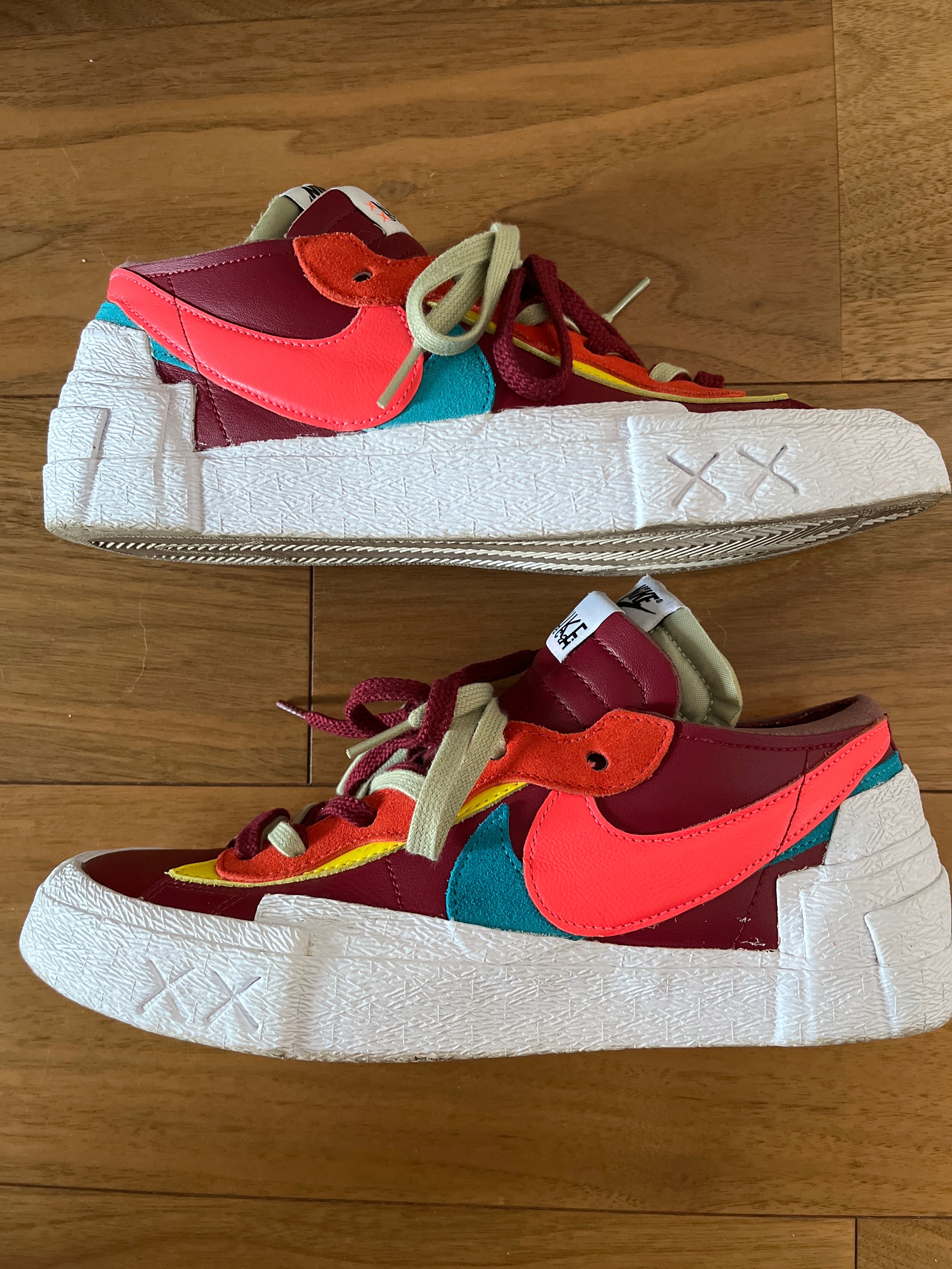 KAWS × sacai × Nike Blazer Low "Team Red"